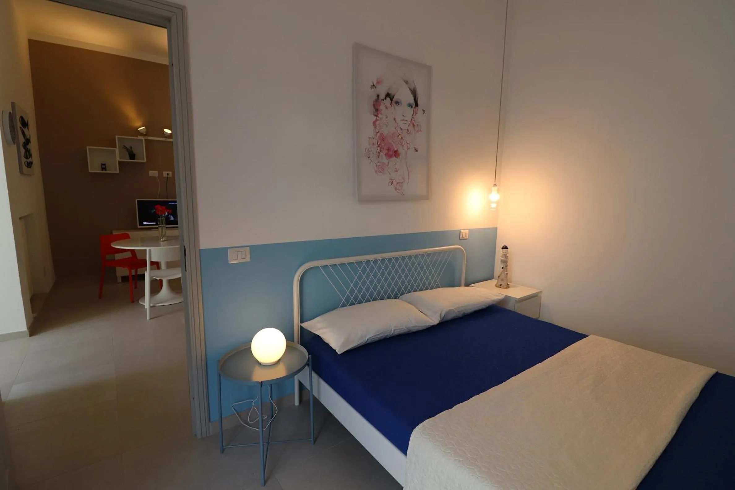 Bedroom in Casa Vacanze aura a Otranto 4 posti