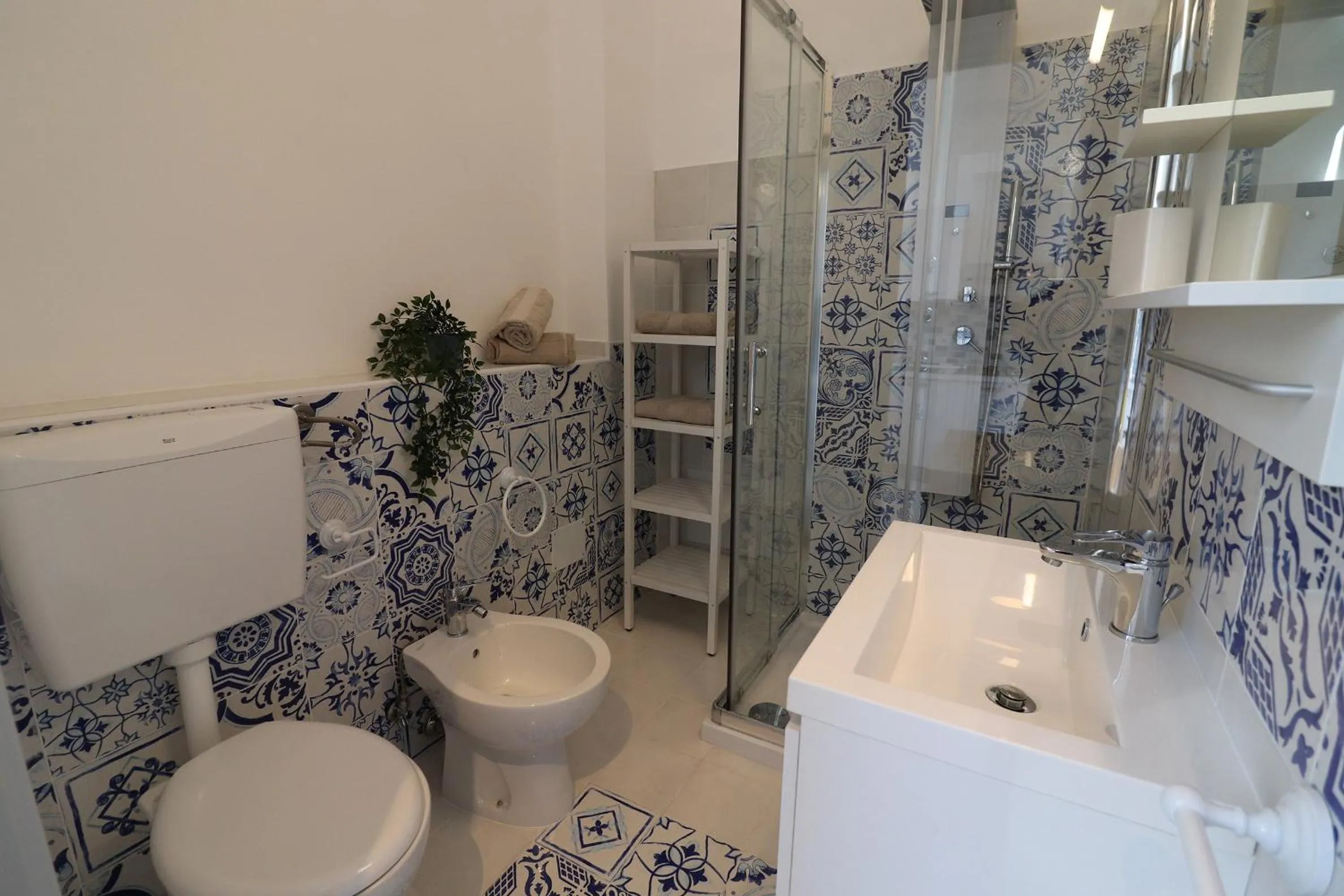 Toilet, Bathroom in Casa Vacanze aura a Otranto 4 posti