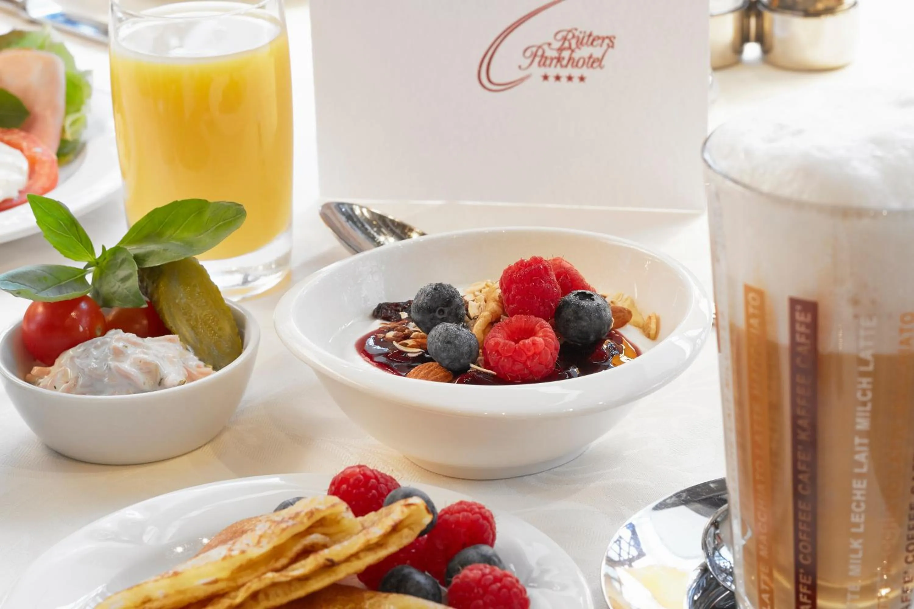 Food close-up in Rüters Parkhotel