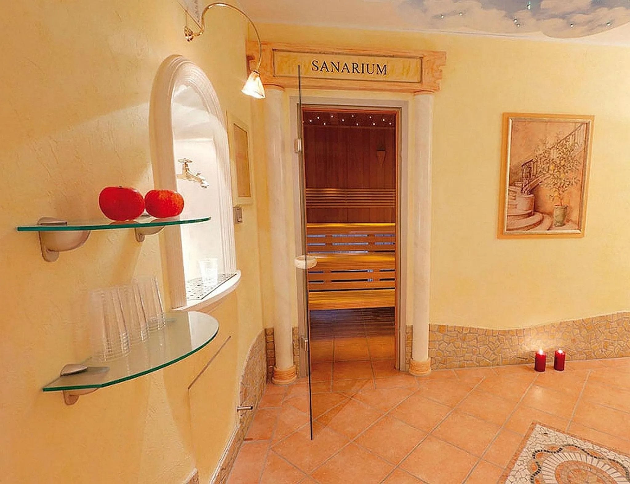 Sauna in Rüters Parkhotel