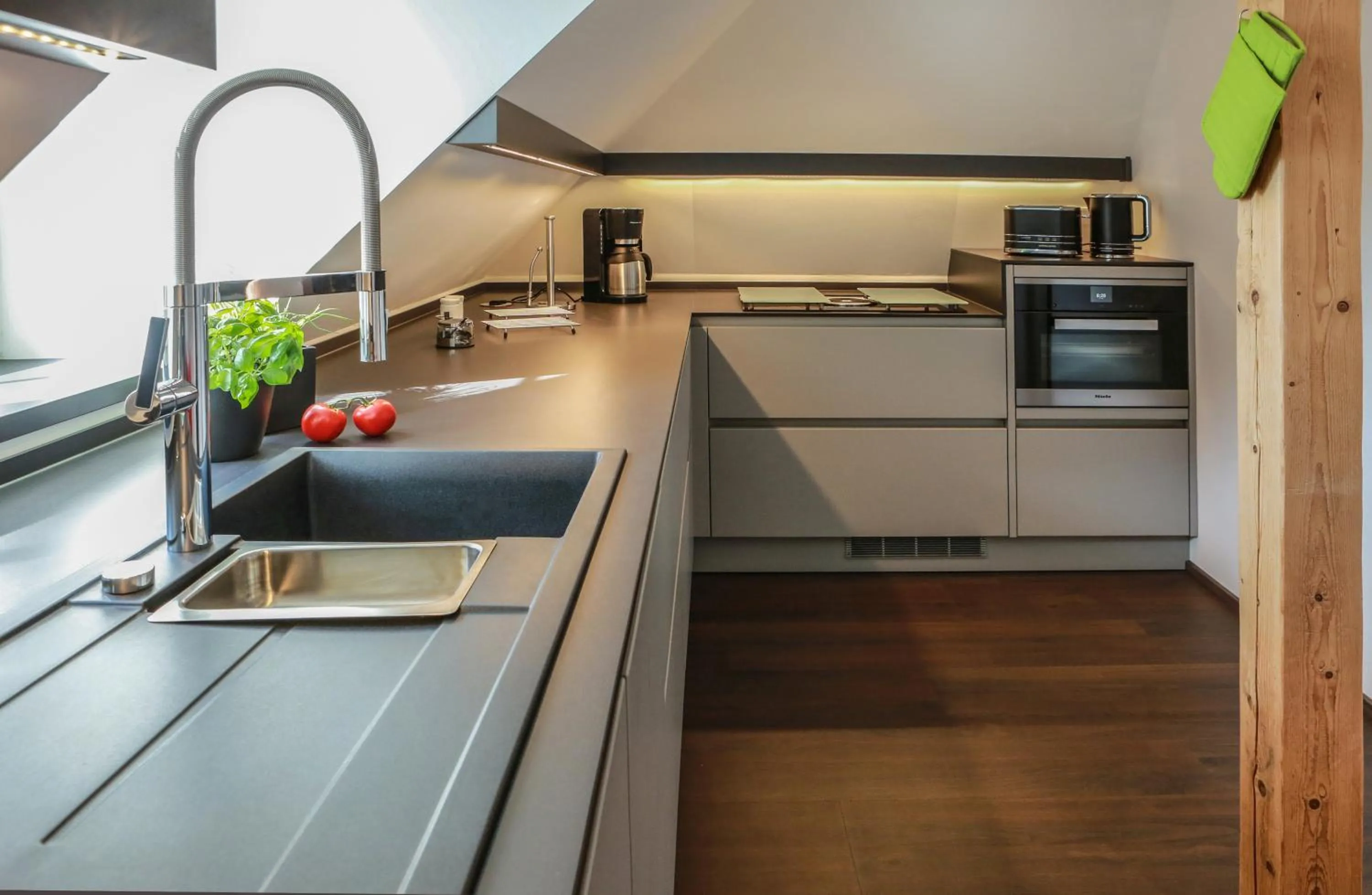 kitchen in Rüters Parkhotel