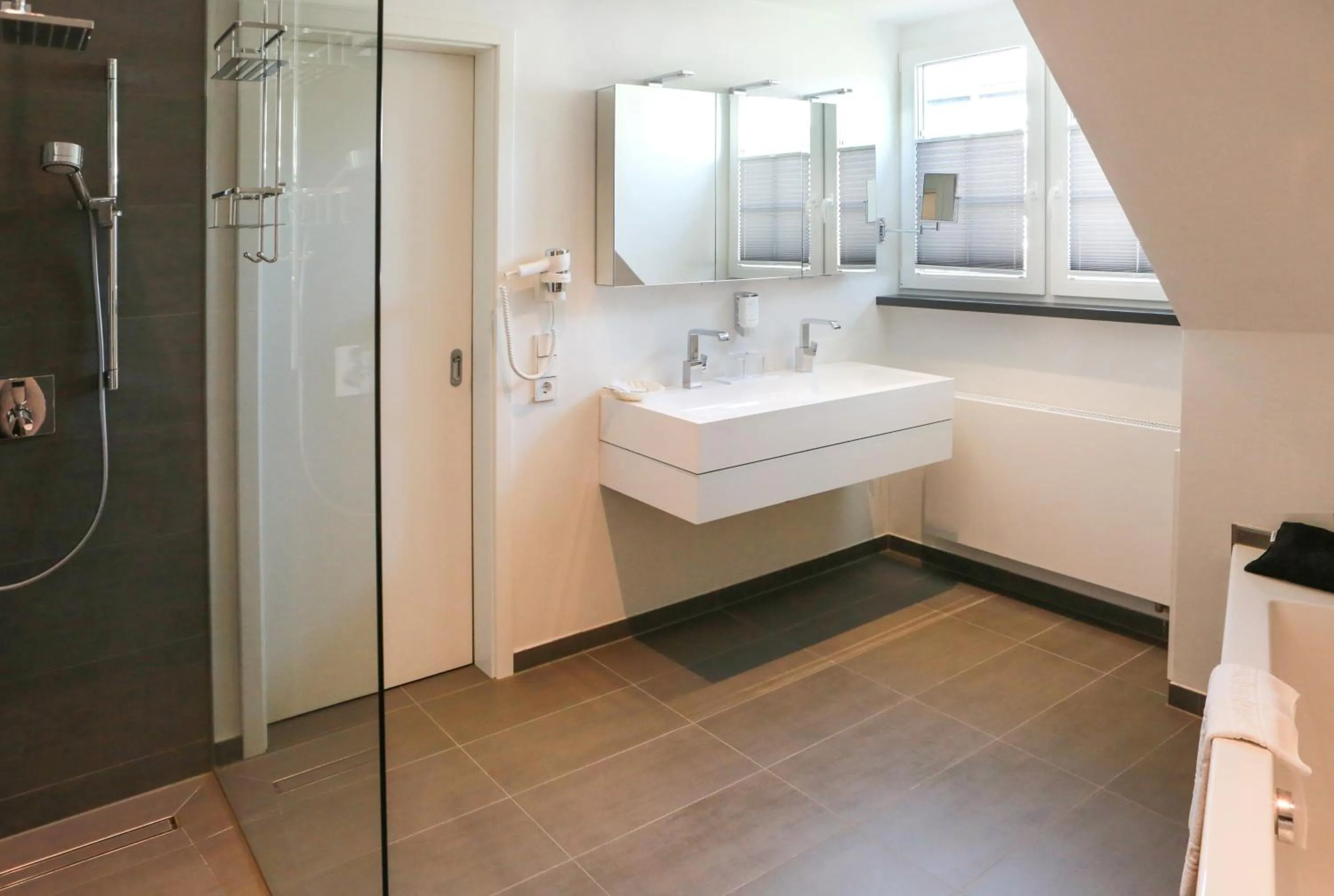 Shower in Rüters Parkhotel