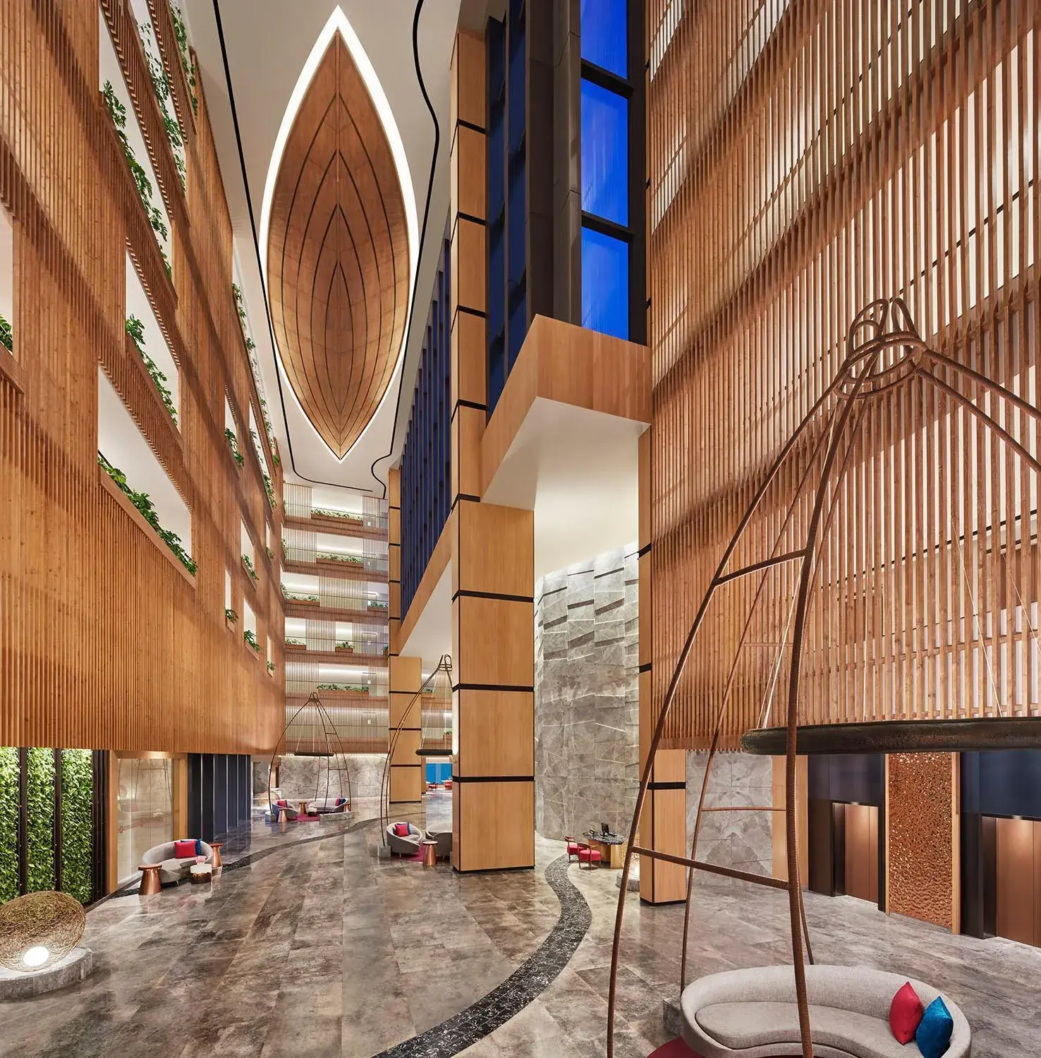 Lobby or reception in Taj Cidade de Goa Horizon, Goa Lobby or reception in Taj Cidade de Goa Horizon, Goa