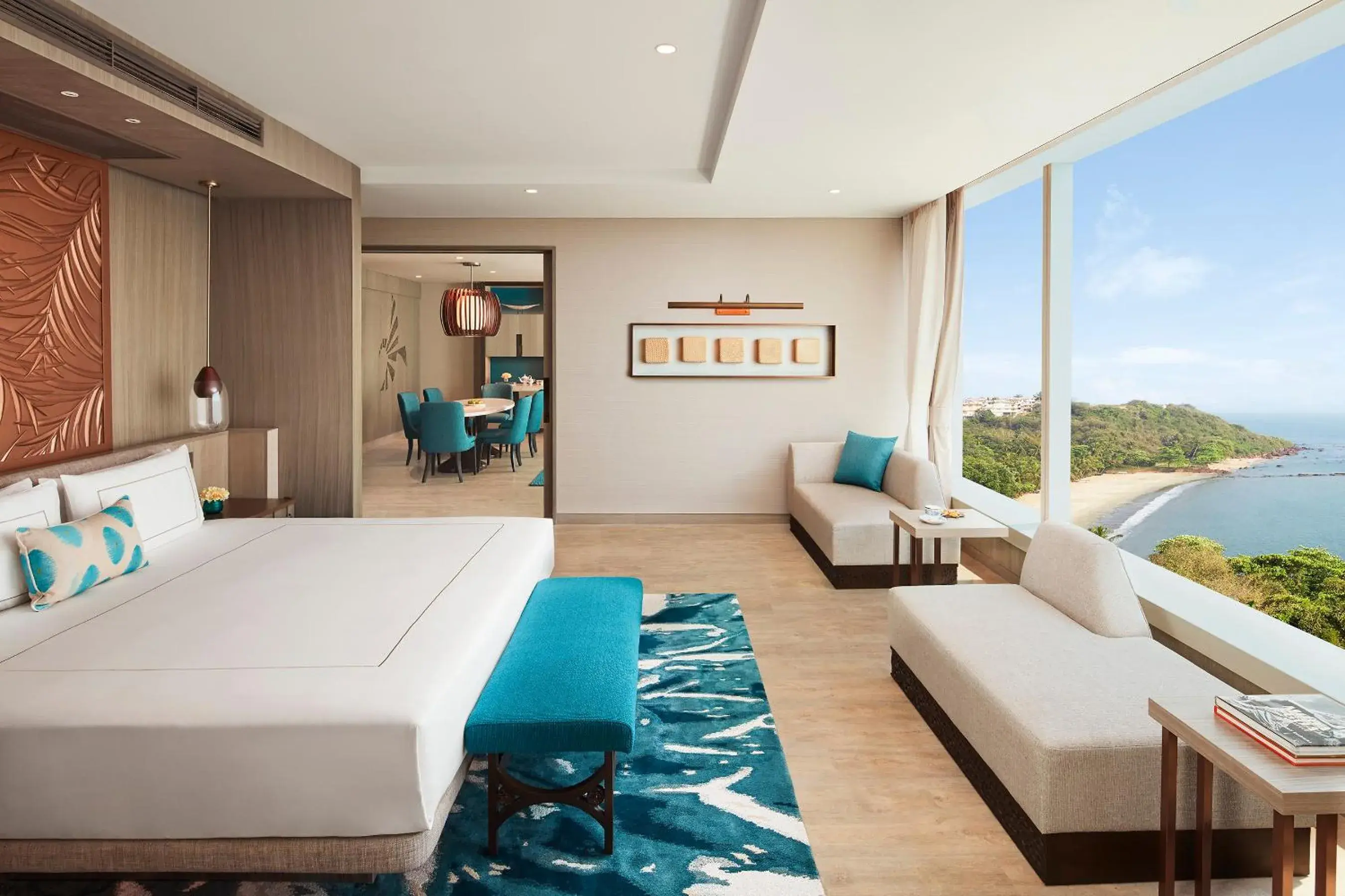 Bed in Taj Cidade de Goa Horizon, Goa Bed in Taj Cidade de Goa Horizon, Goa