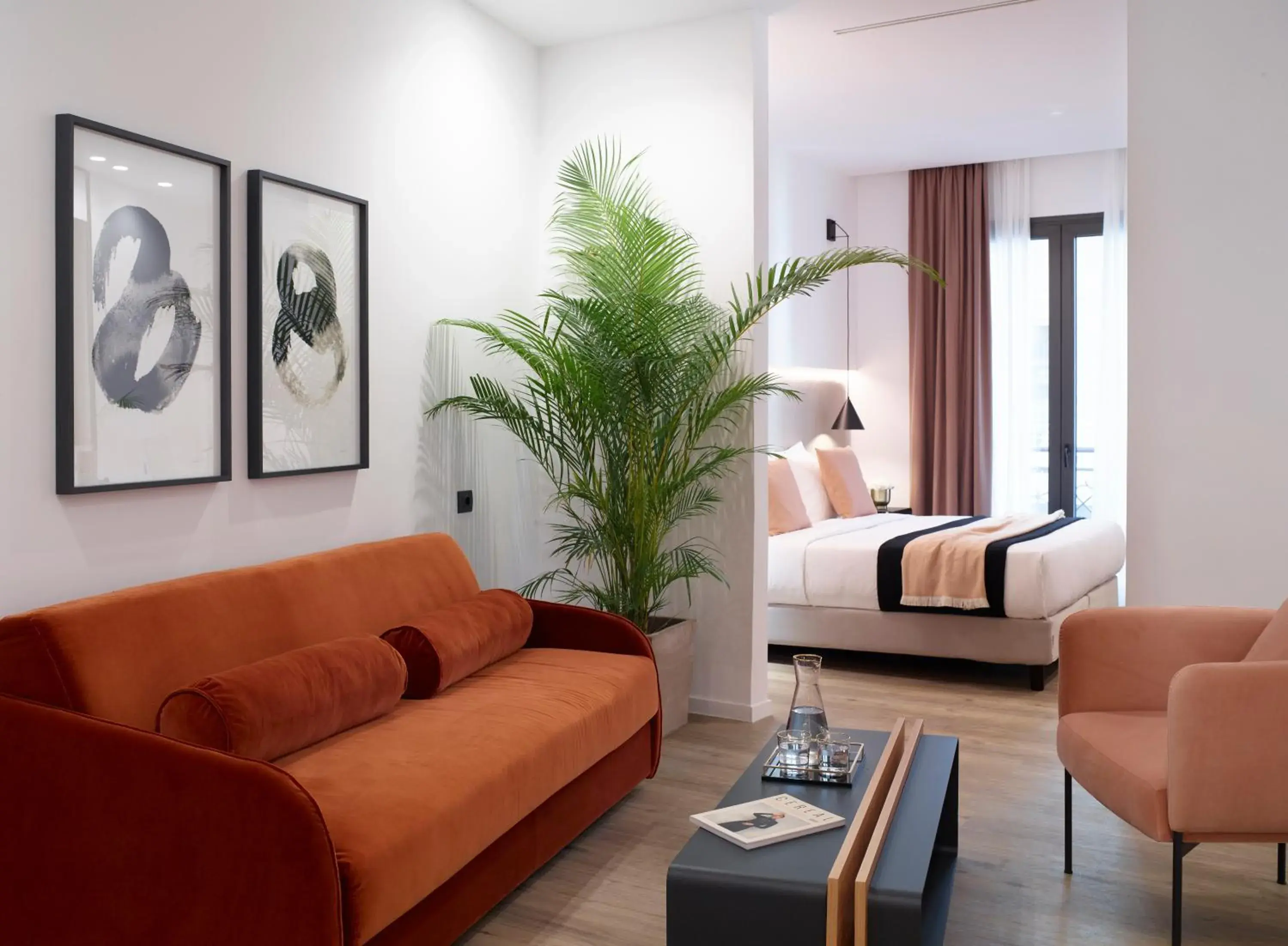 Photo of the whole room, Bed in The Marblous Athens Photo of the whole room, Bed in The Marblous Athens