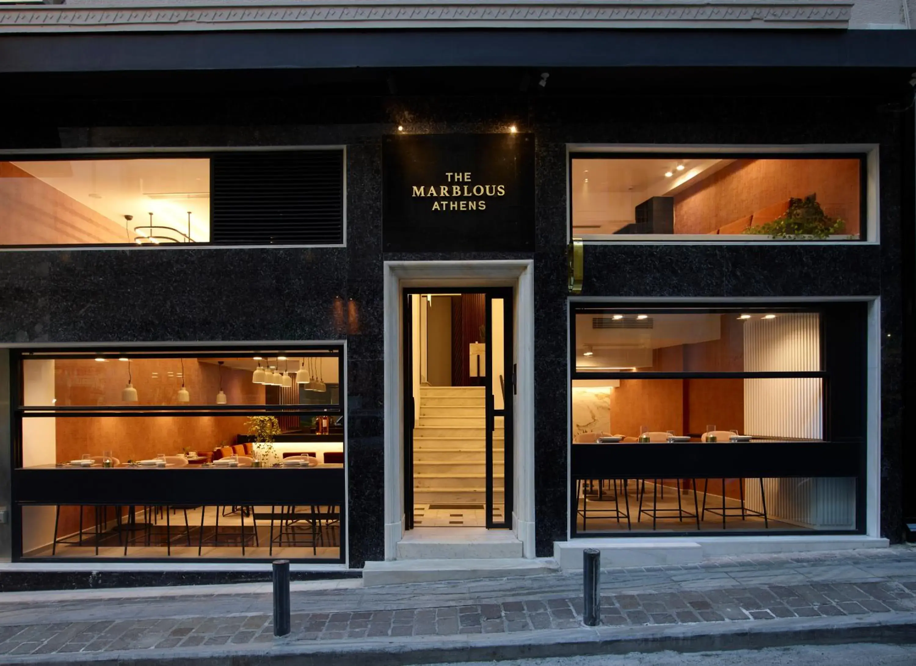 Facade/entrance in The Marblous Athens Facade/entrance in The Marblous Athens