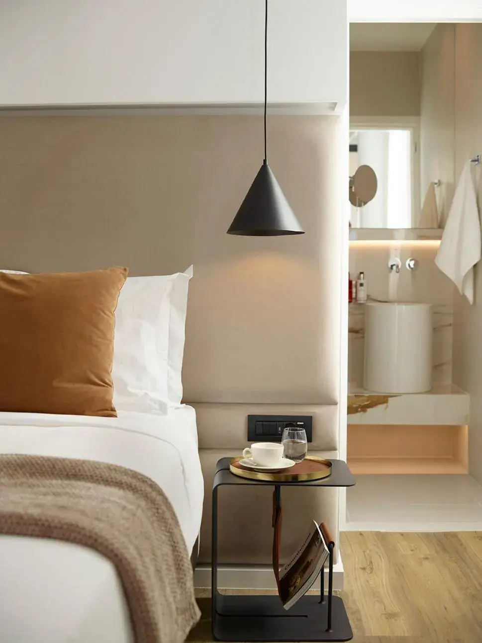 Decorative detail, Bed in The Marblous Athens Decorative detail, Bed in The Marblous Athens