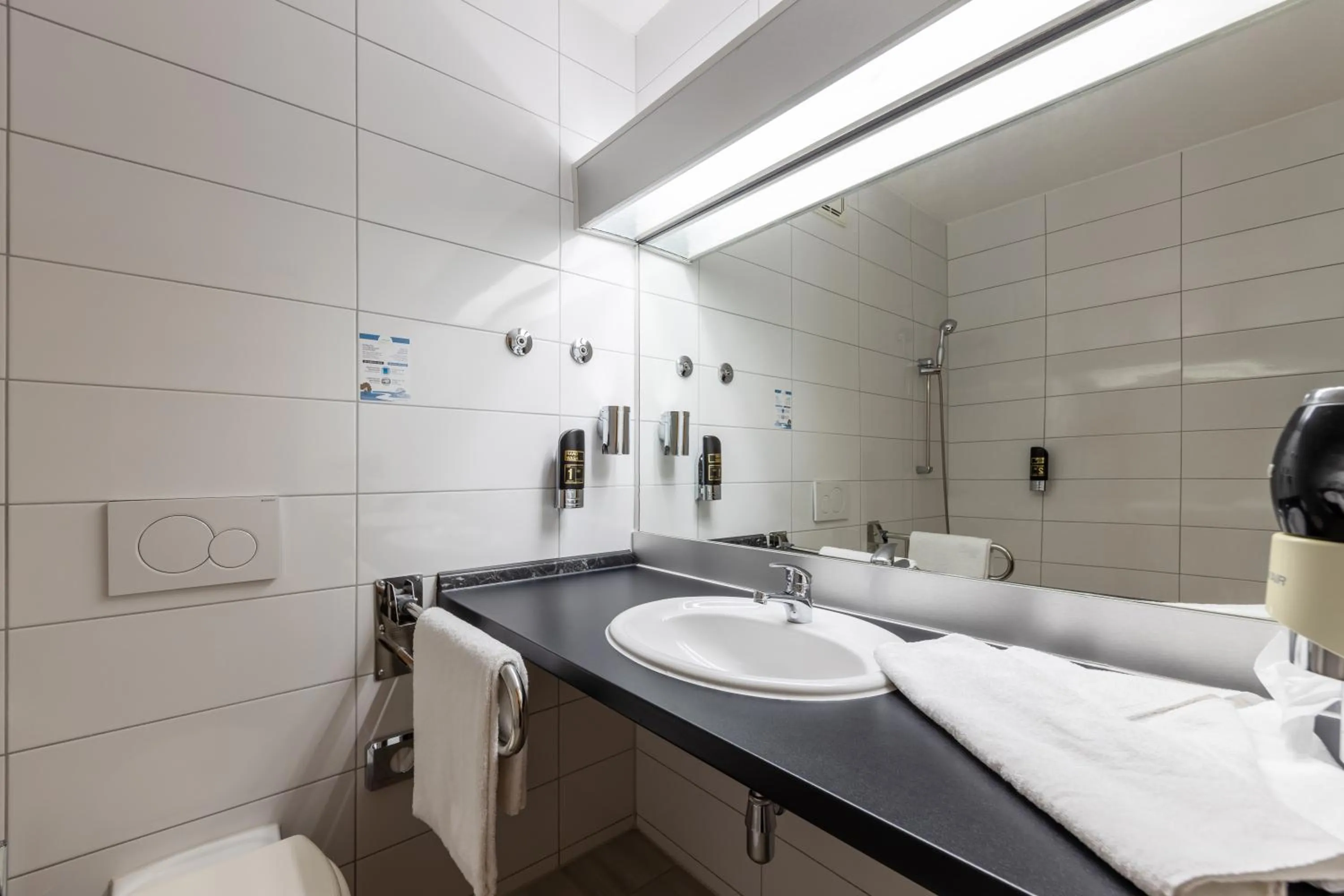 Bathroom in Trip Inn Kongresshotel Frankfurt-Rodgau