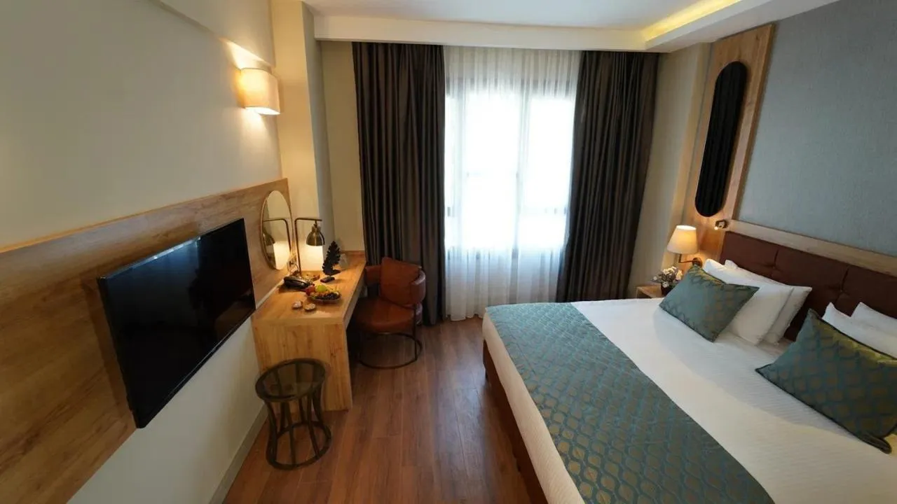 Bed in Grand Sirkeci Hotel