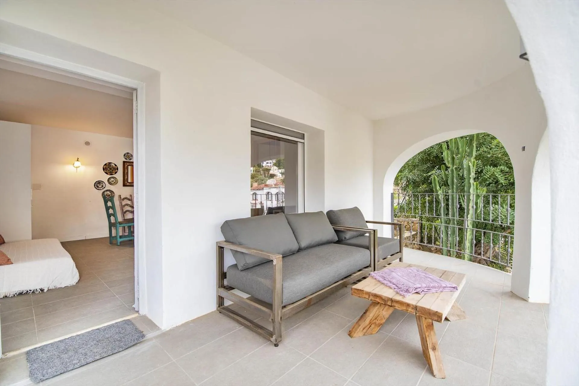 View (from property/room) in Sara 8 - free WIFI, chill-out, private pool, private tennis court - by Holiday Rentals Villamar