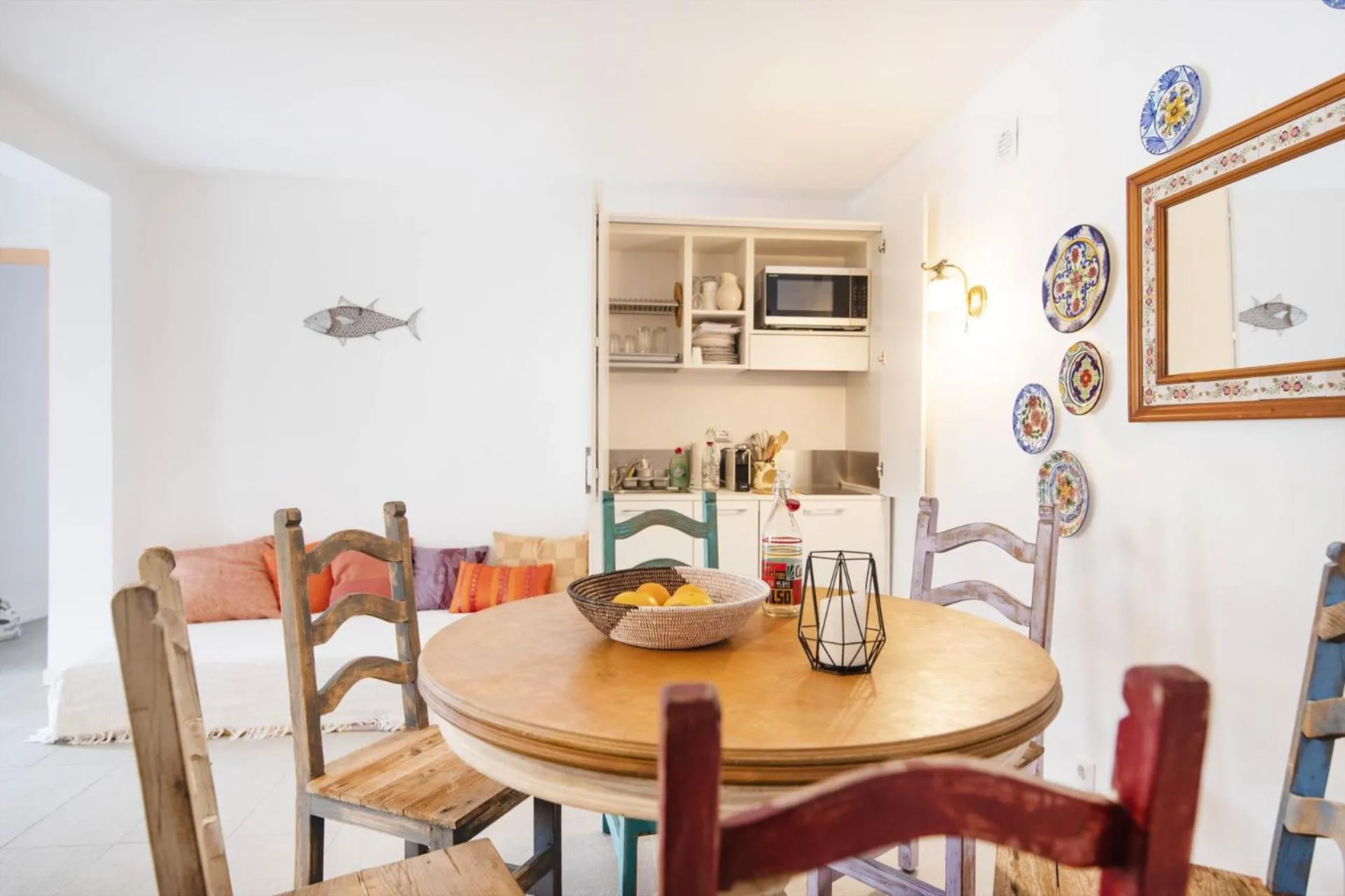 Kitchen or kitchenette in Sara 8 - free WIFI, chill-out, private pool, private tennis court - by Holiday Rentals Villamar