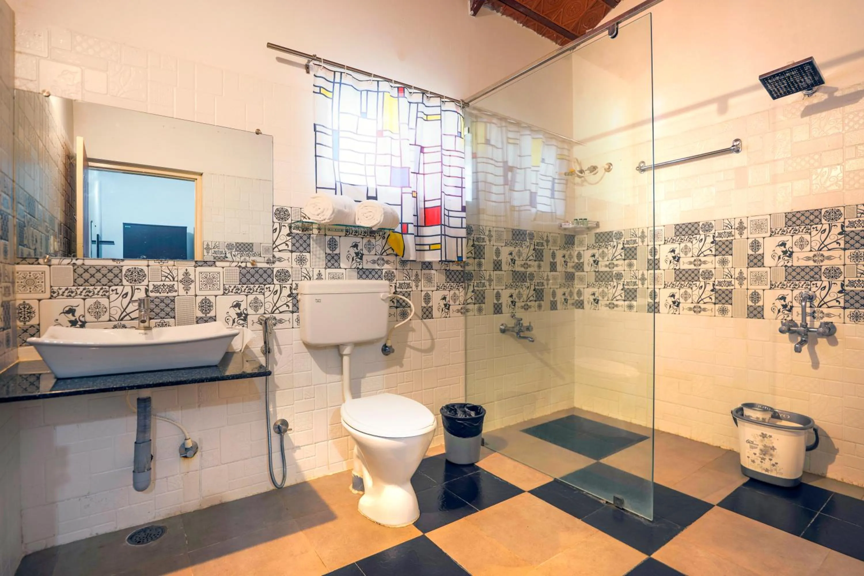 Bathroom in The Blossom Resort - Chikmagalur