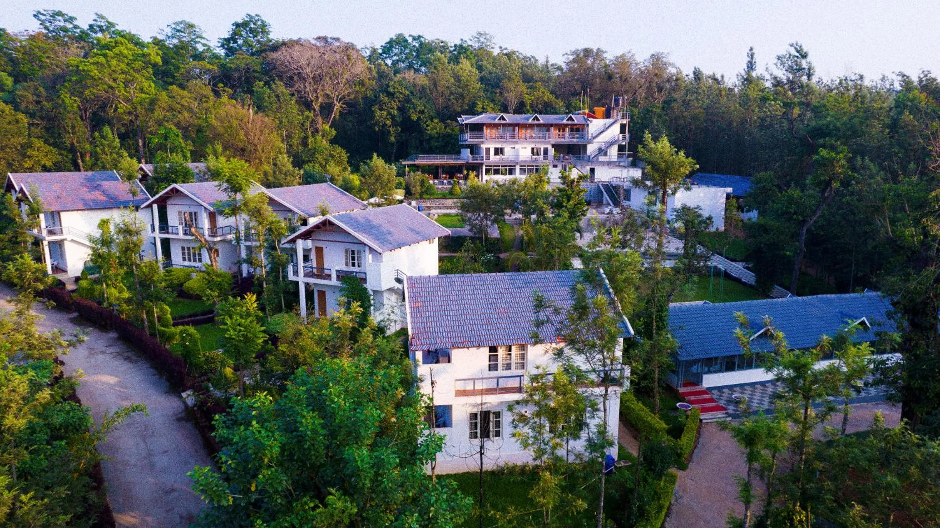 Facade/entrance in The Blossom Resort - Chikmagalur
