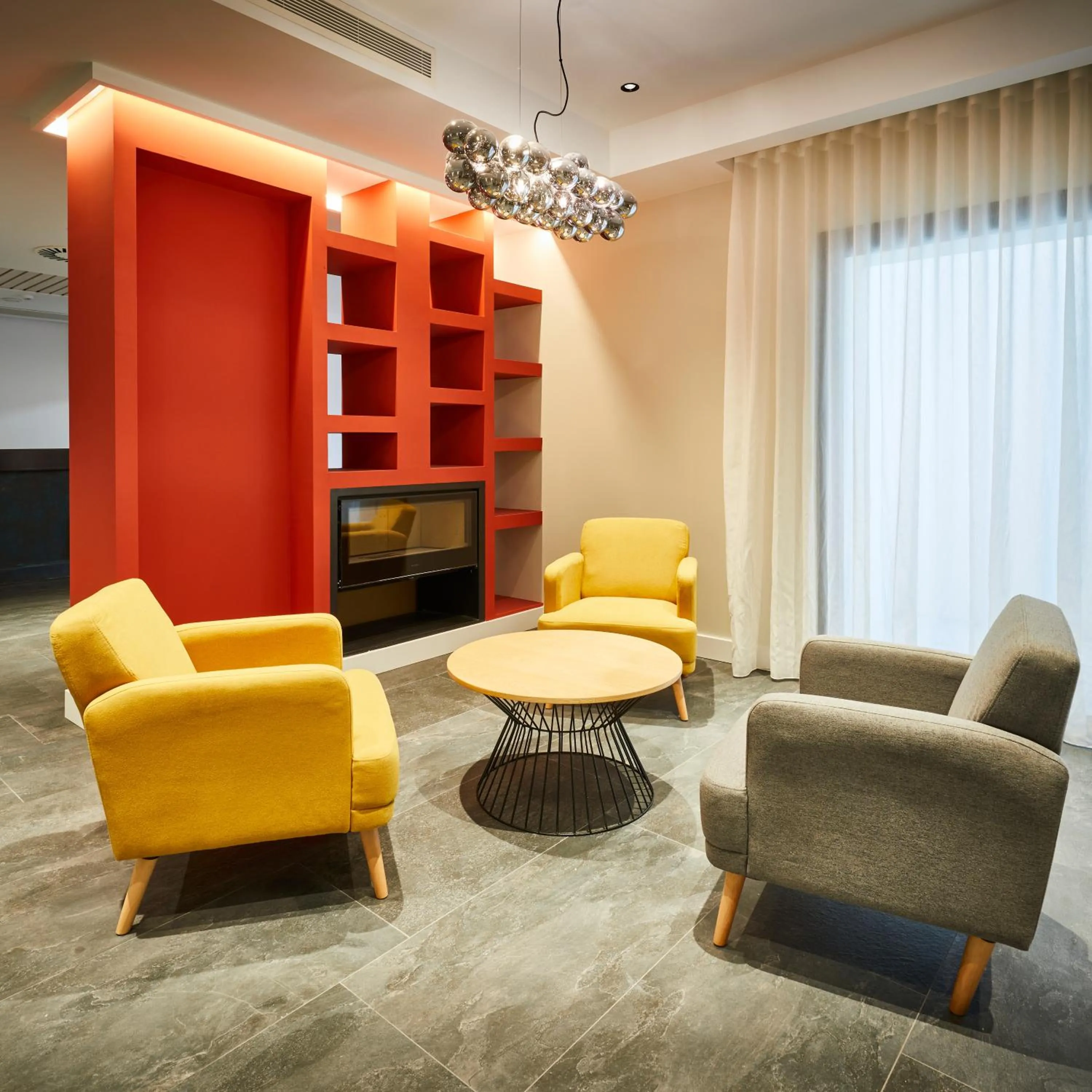 Seating area in Hotel Boutique Molino de Enmedio