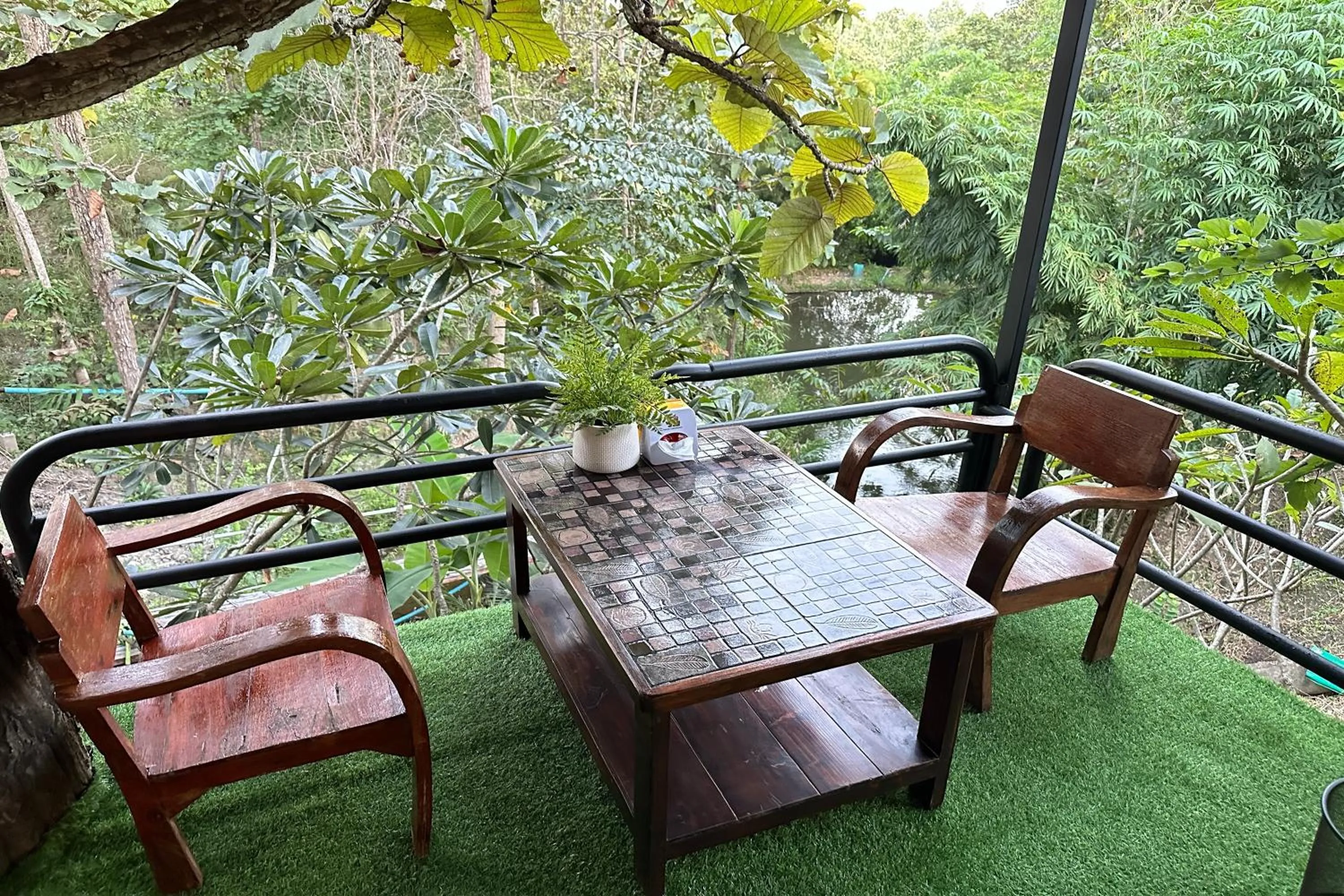 Patio in Baansuan Chomchun