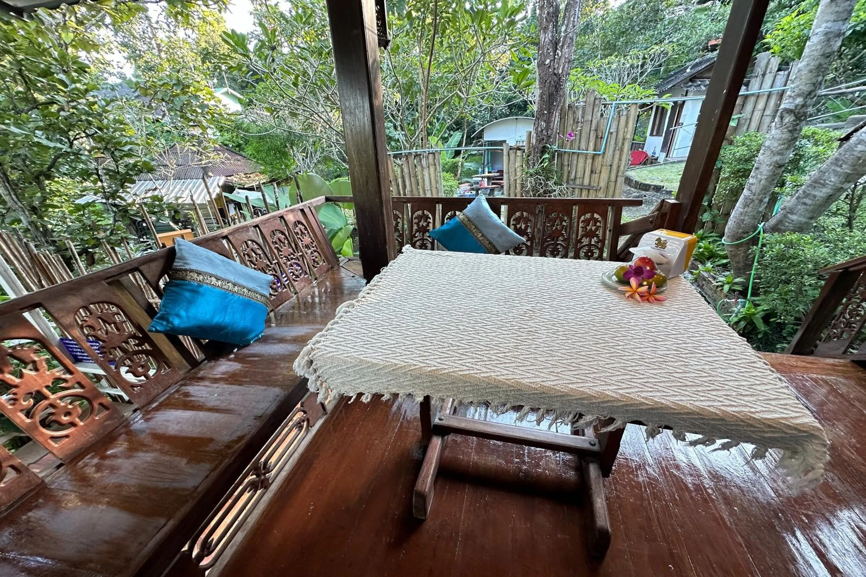 Patio in Baansuan Chomchun