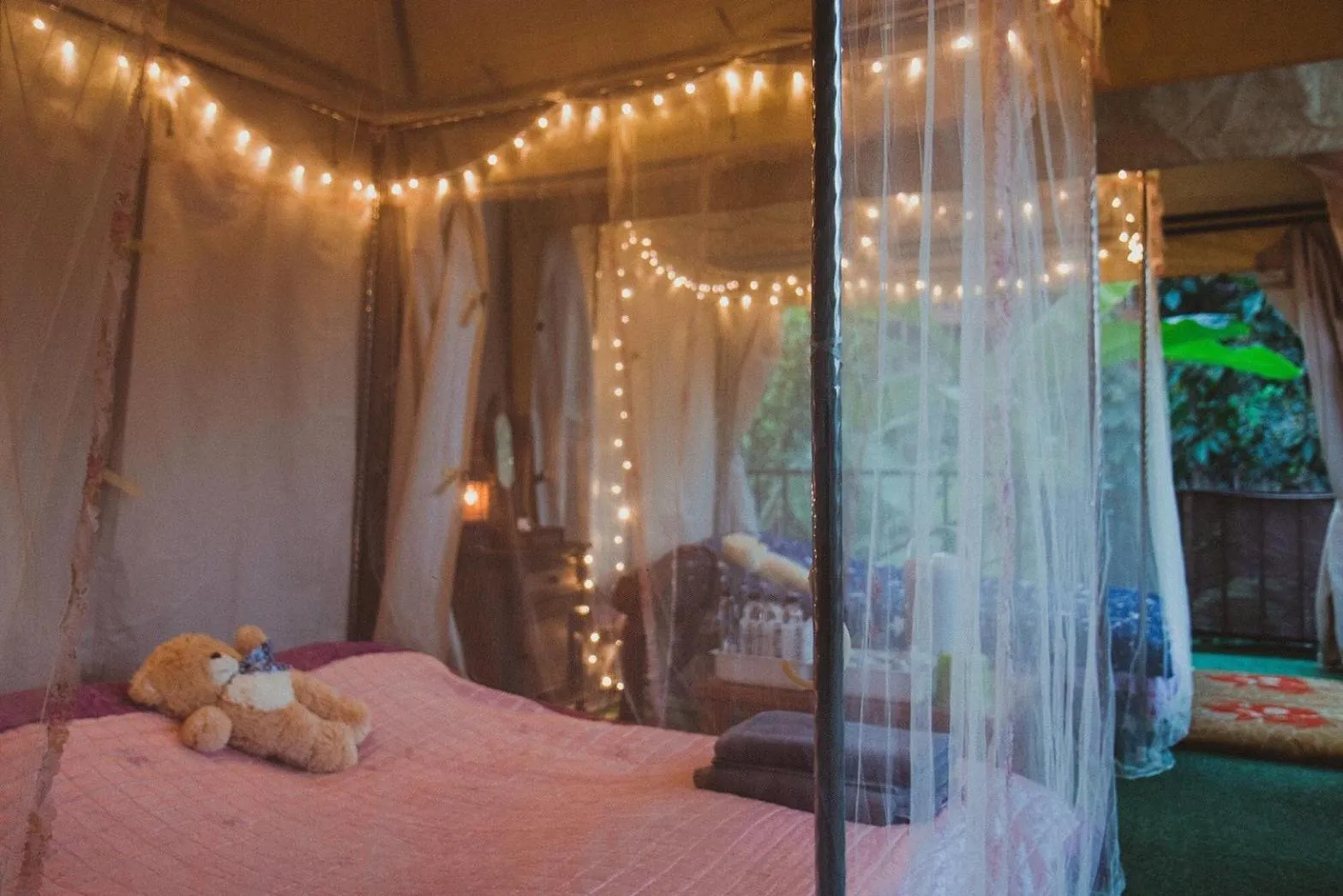 Bedroom, Bed in Baansuan Chomchun