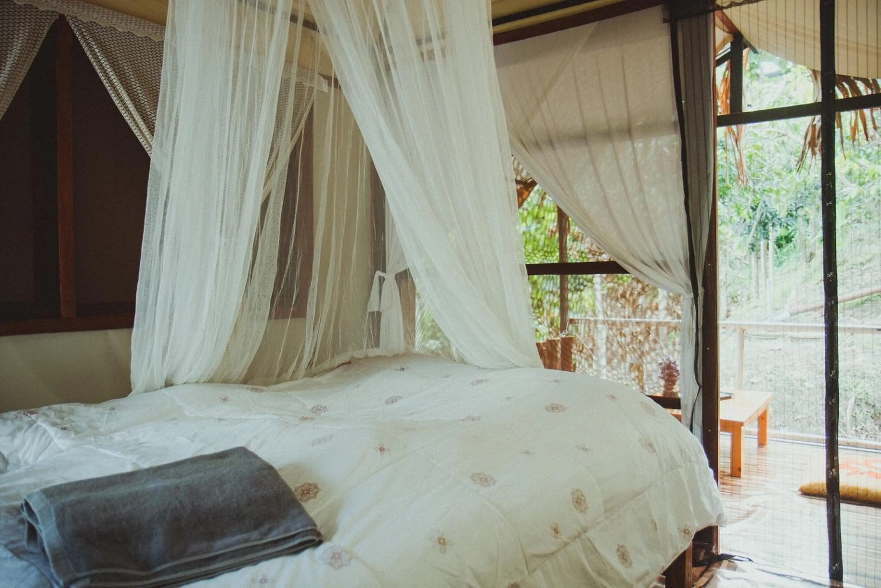 Bedroom, Bed in Baansuan Chomchun