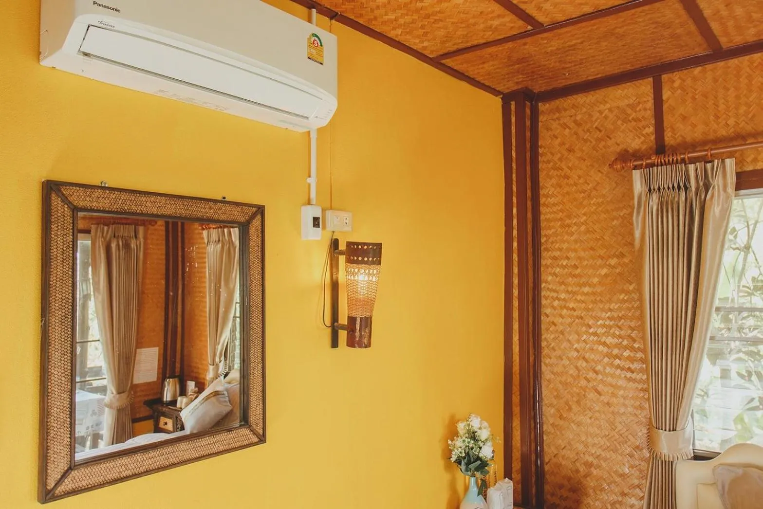 Bedroom in Baansuan Chomchun