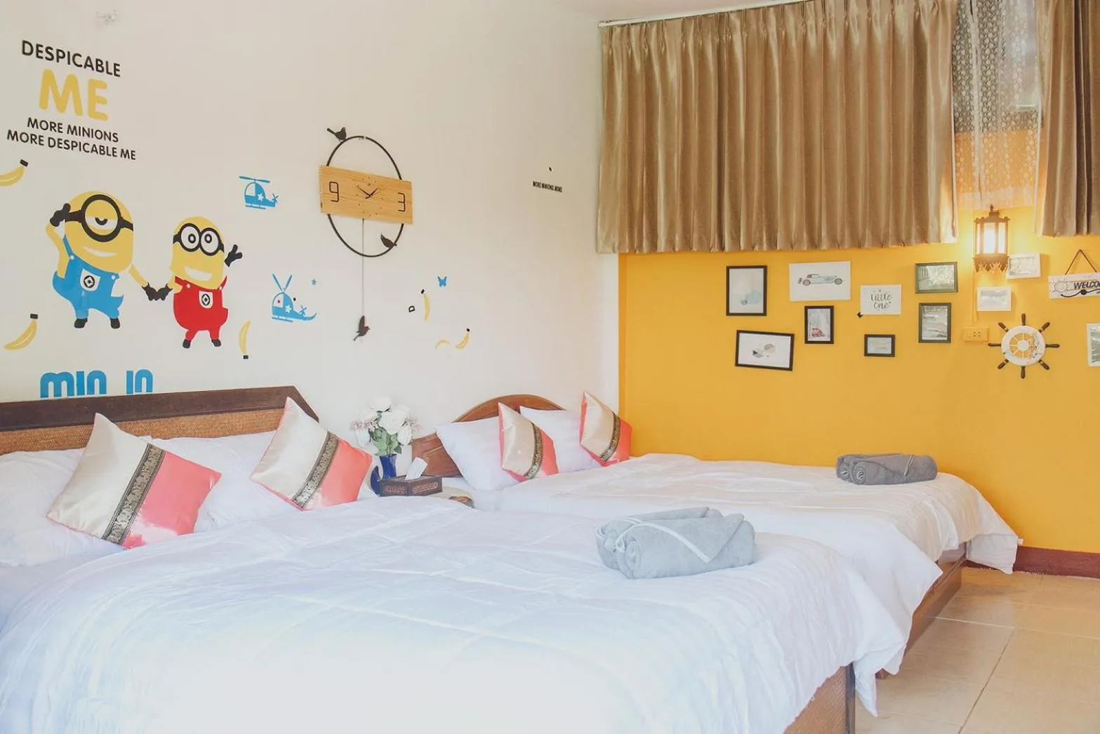 Bed in Baansuan Chomchun