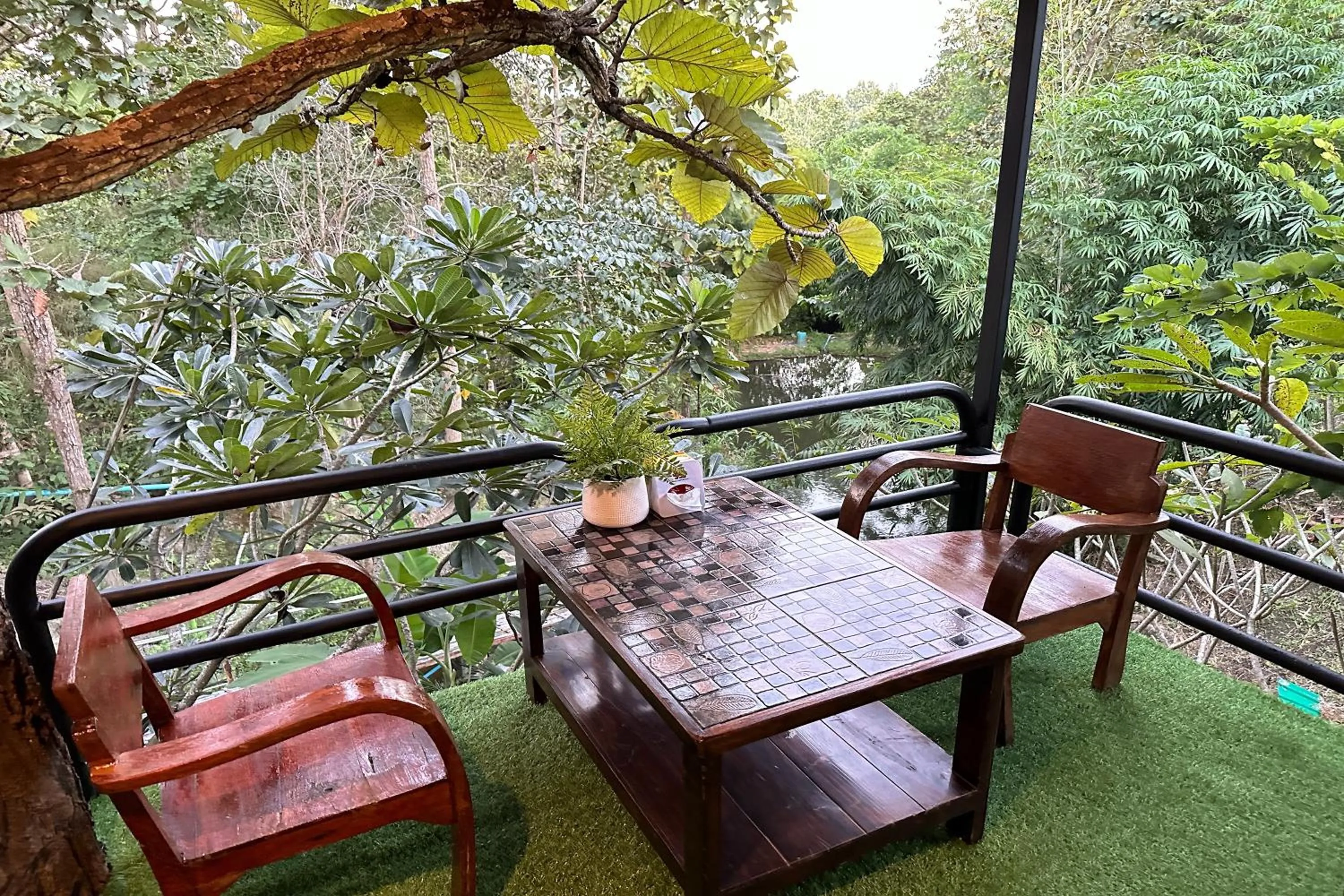 Patio in Baansuan Chomchun