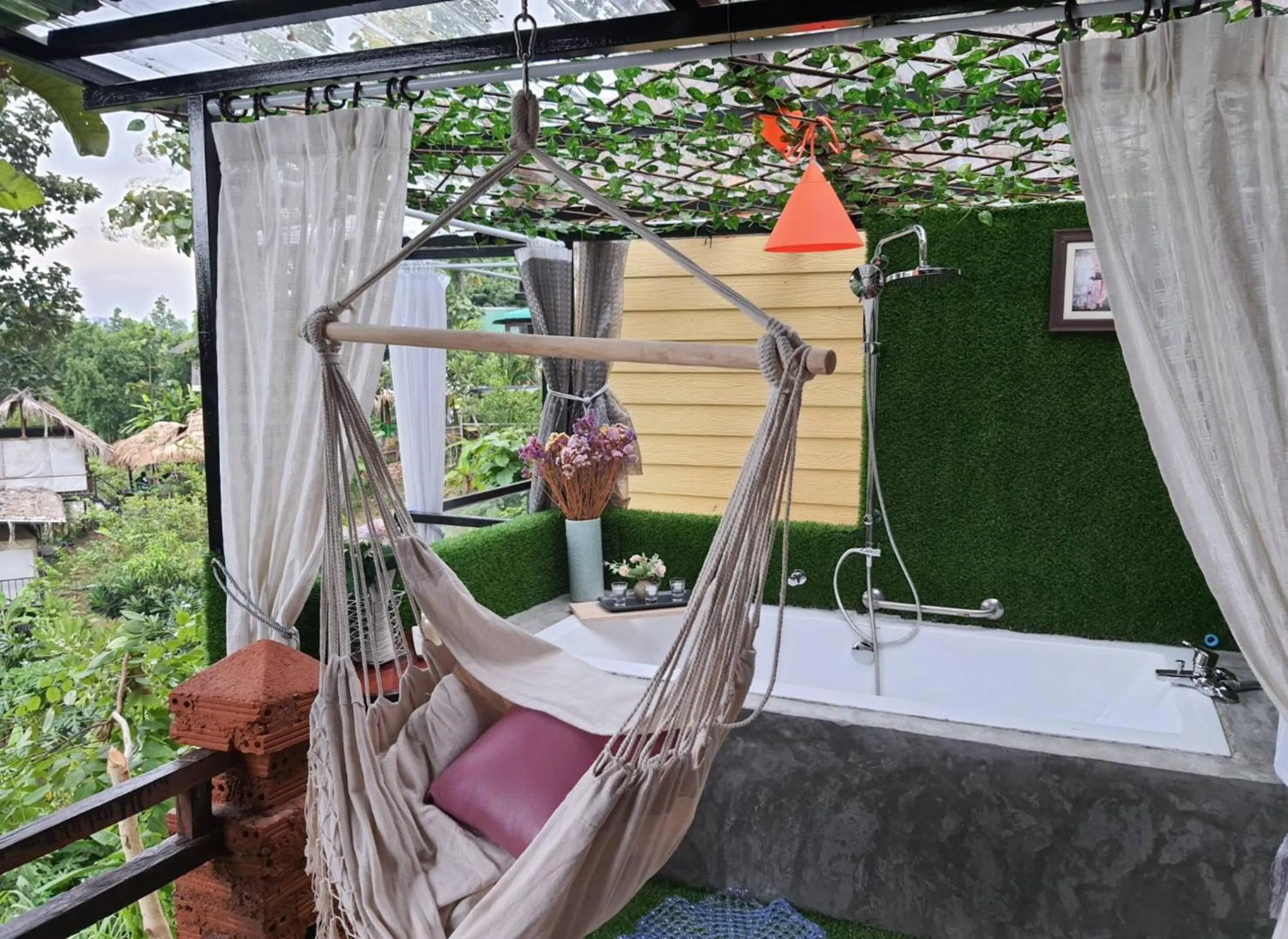 Bathroom in Baansuan Chomchun