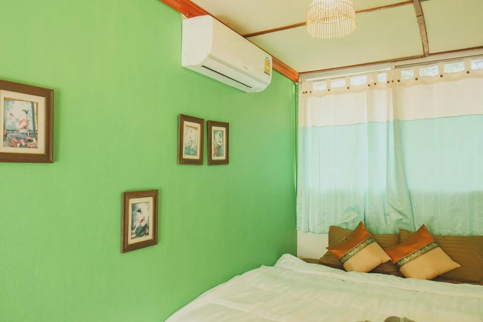 Bed in Baansuan Chomchun