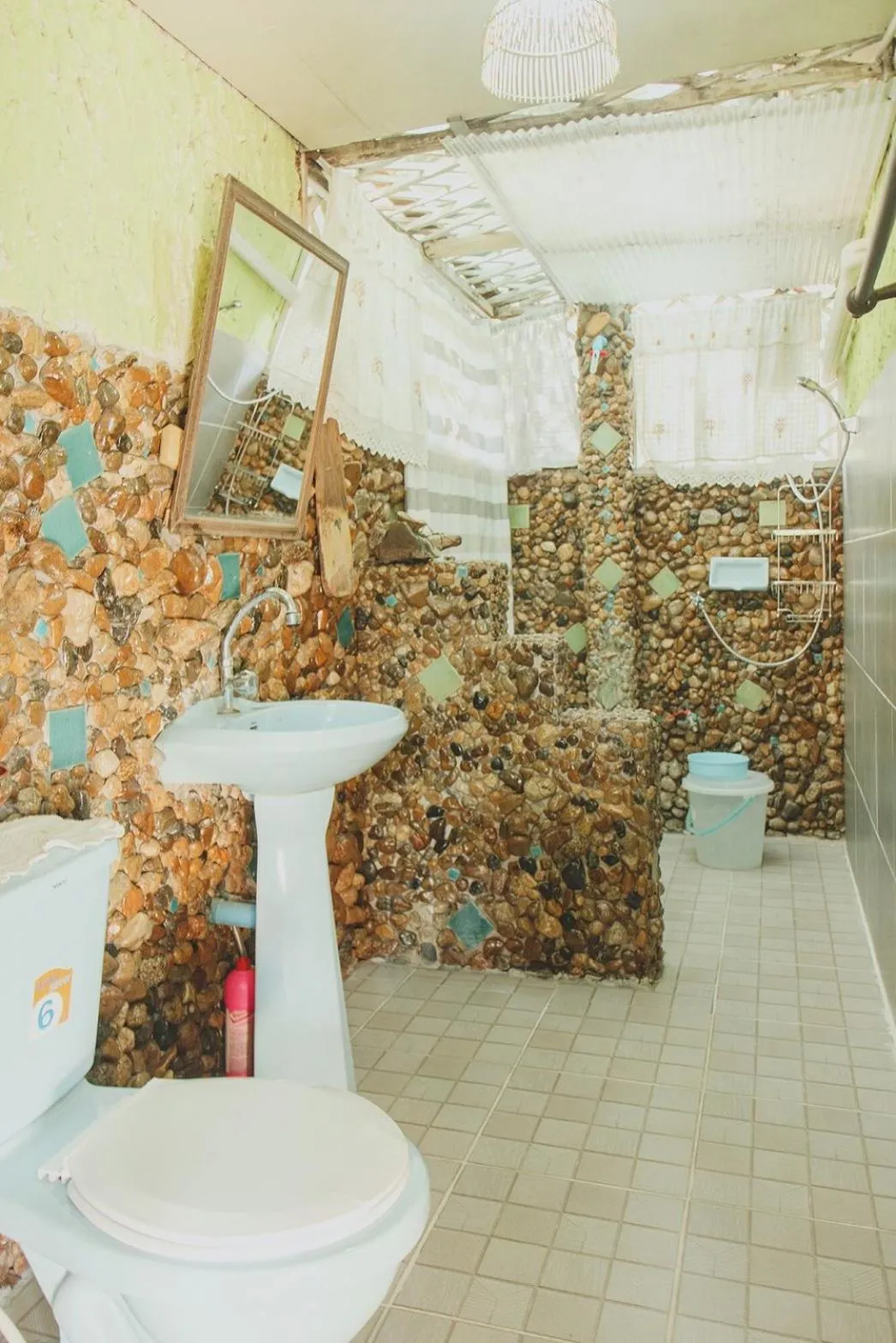 Bathroom in Baansuan Chomchun