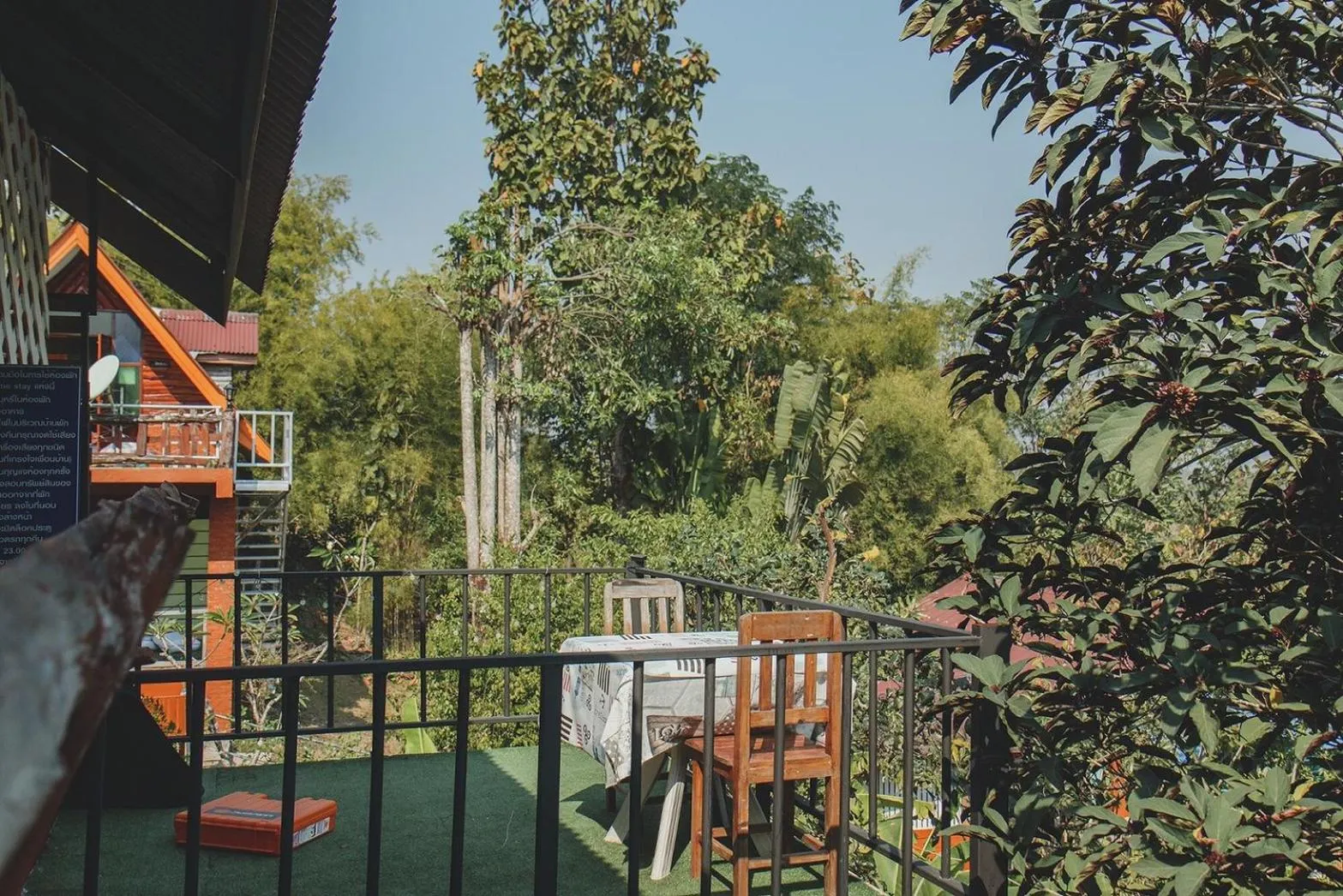 Balcony/Terrace in Baansuan Chomchun