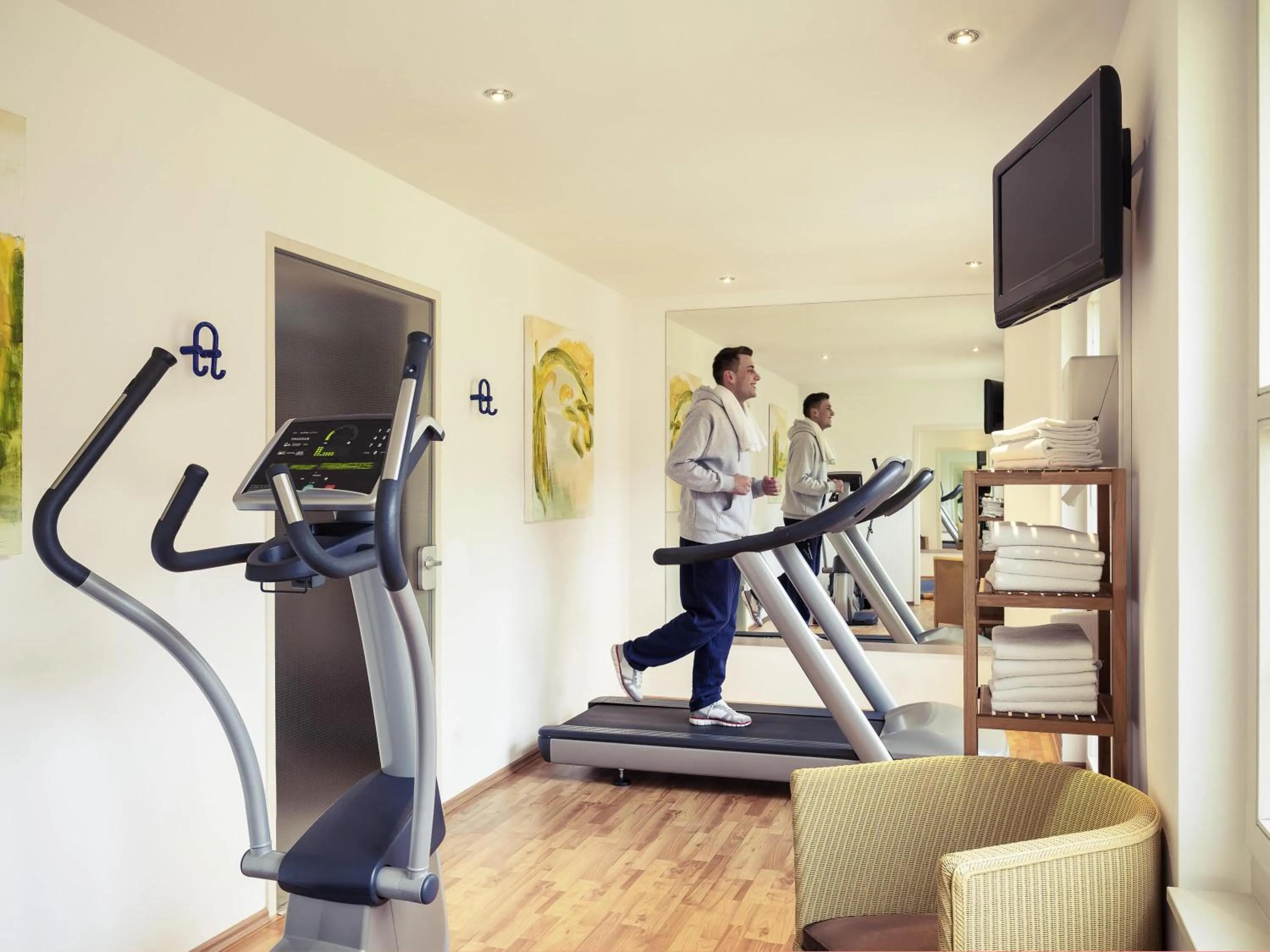 Fitness centre/facilities in Mercure Hotel & Residenz Berlin Checkpoint Charlie