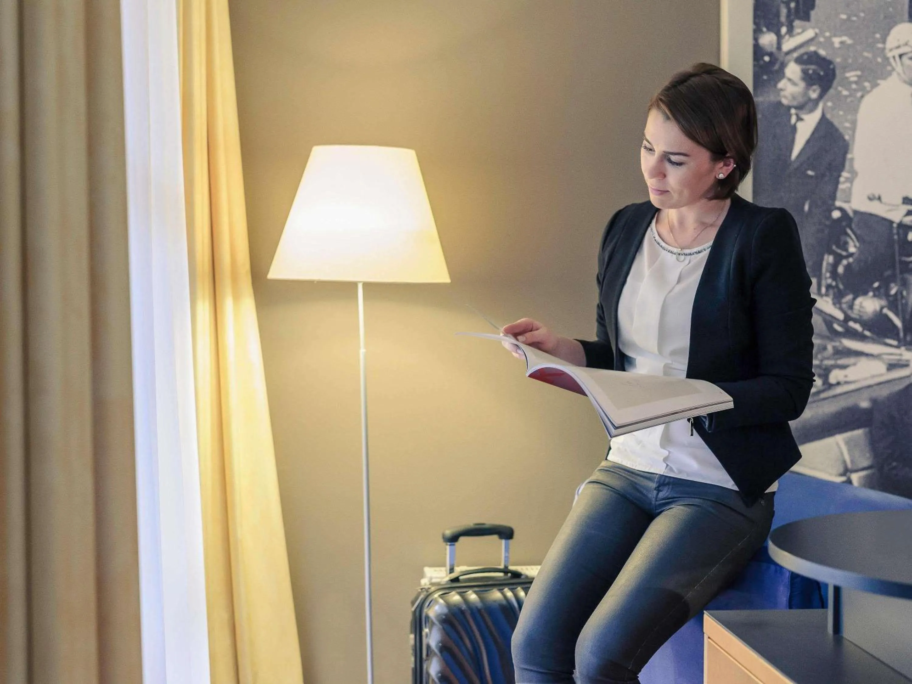 Bedroom in Mercure Hotel & Residenz Berlin Checkpoint Charlie