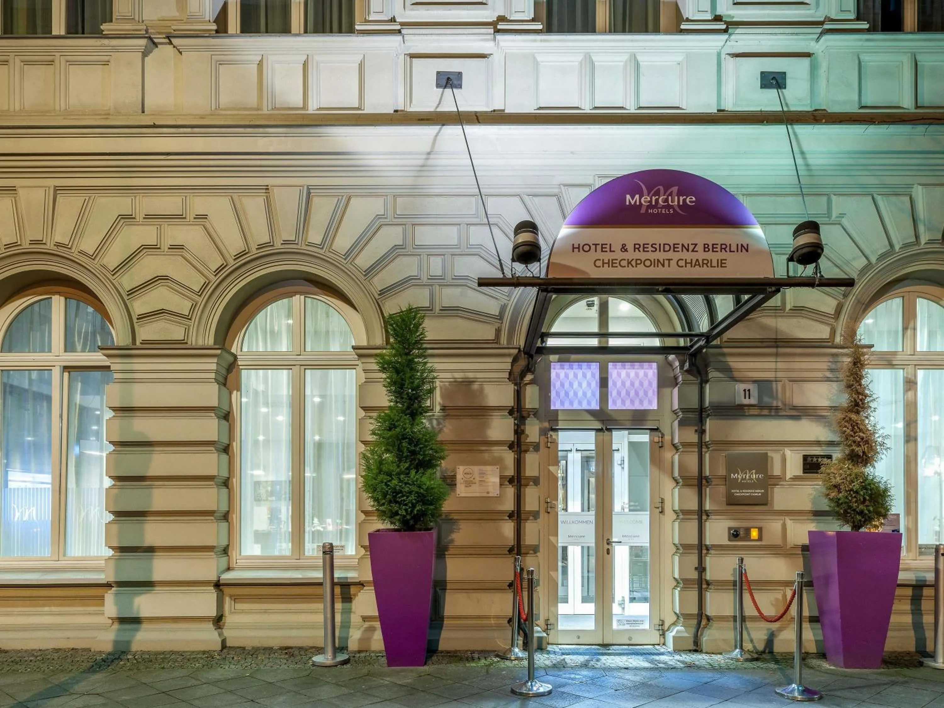 Property building in Mercure Hotel & Residenz Berlin Checkpoint Charlie