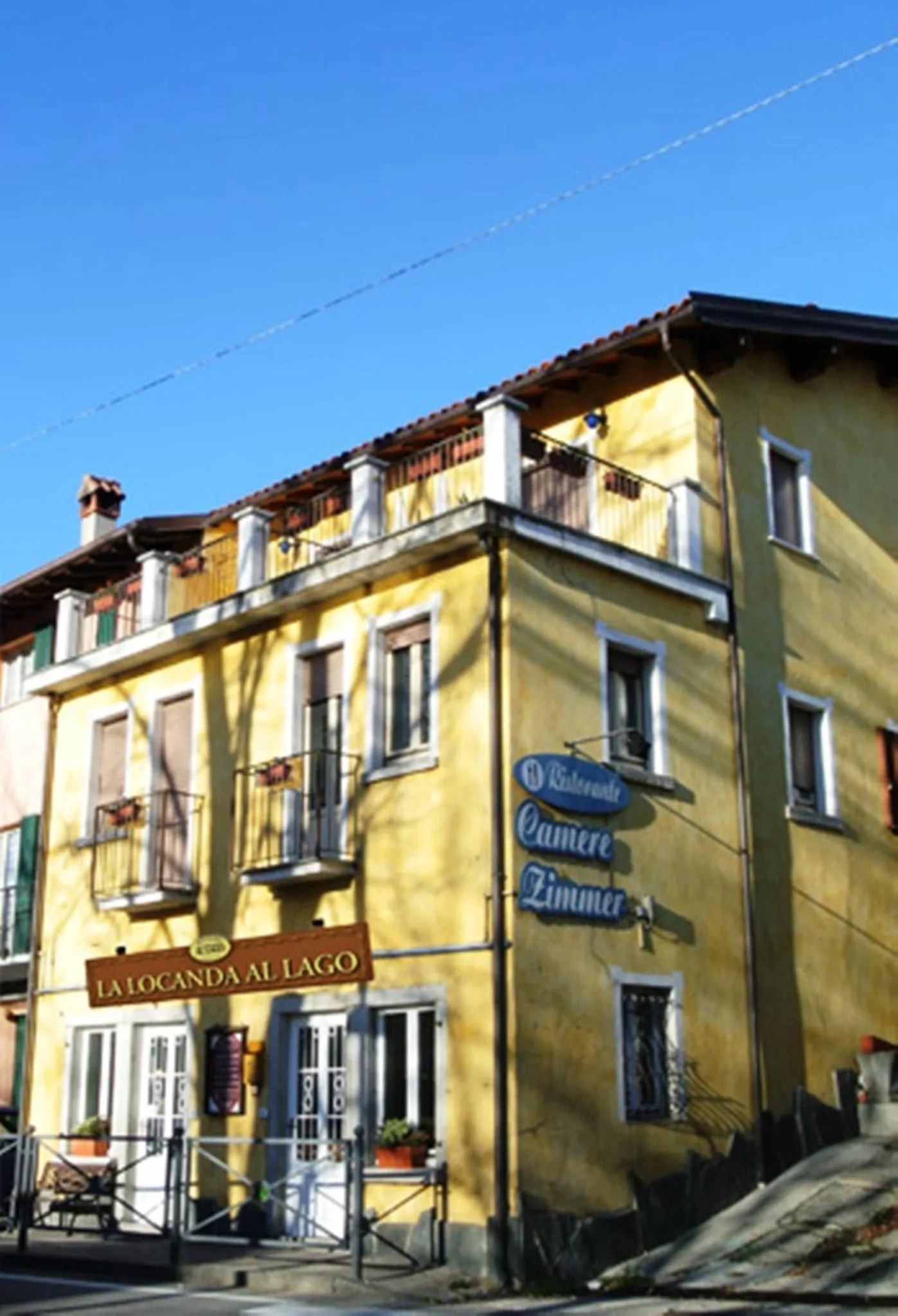 Property building in La Locanda Al Lago