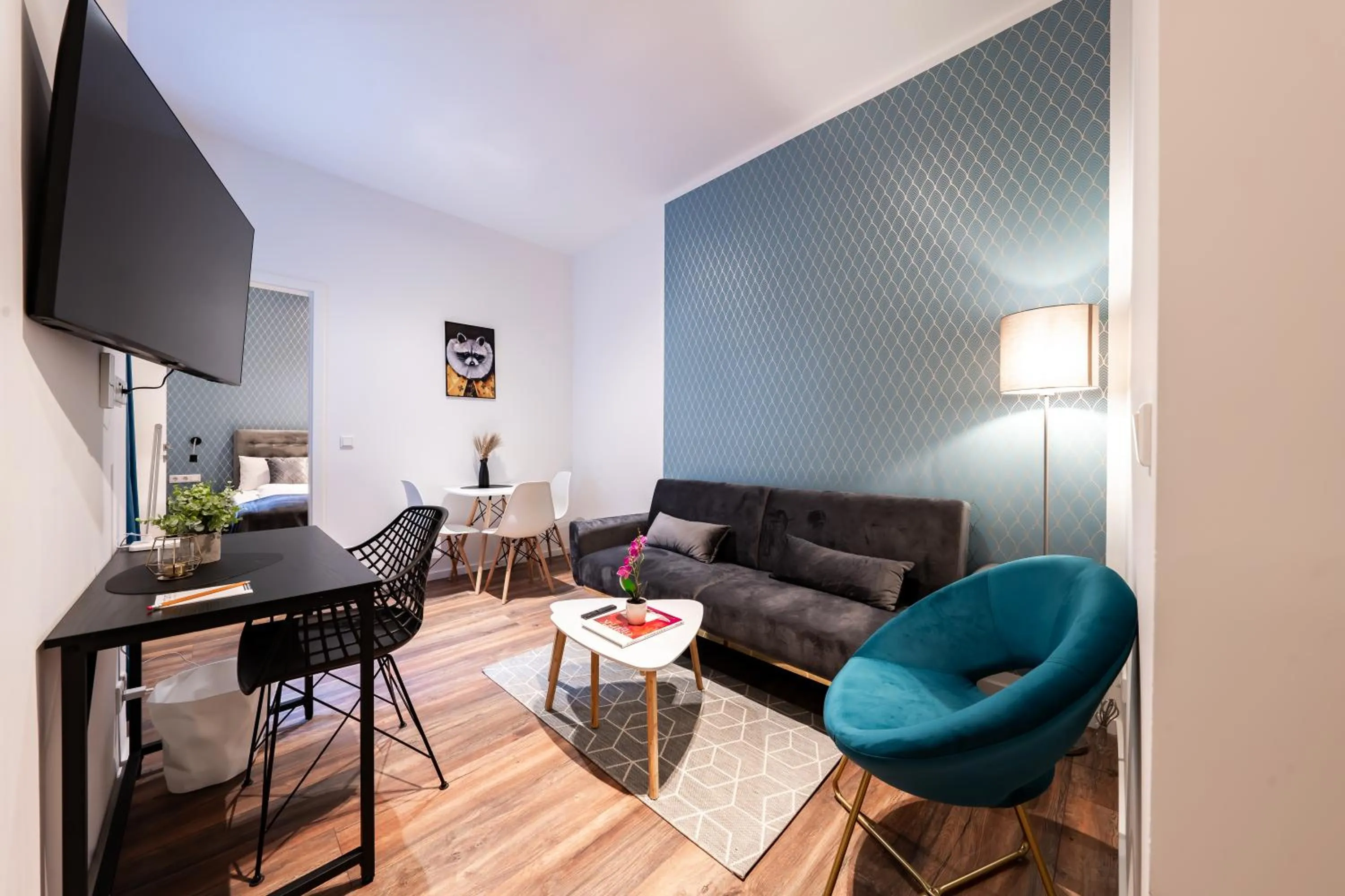 Living room in Nurban Apartments GoHo