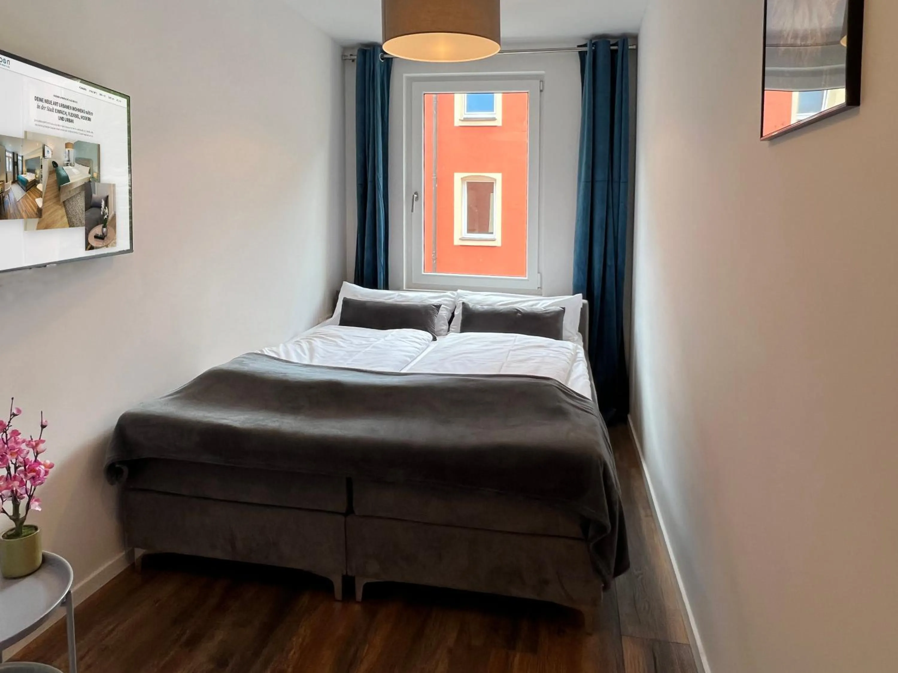 Bedroom, Bed in Nurban Apartments GoHo