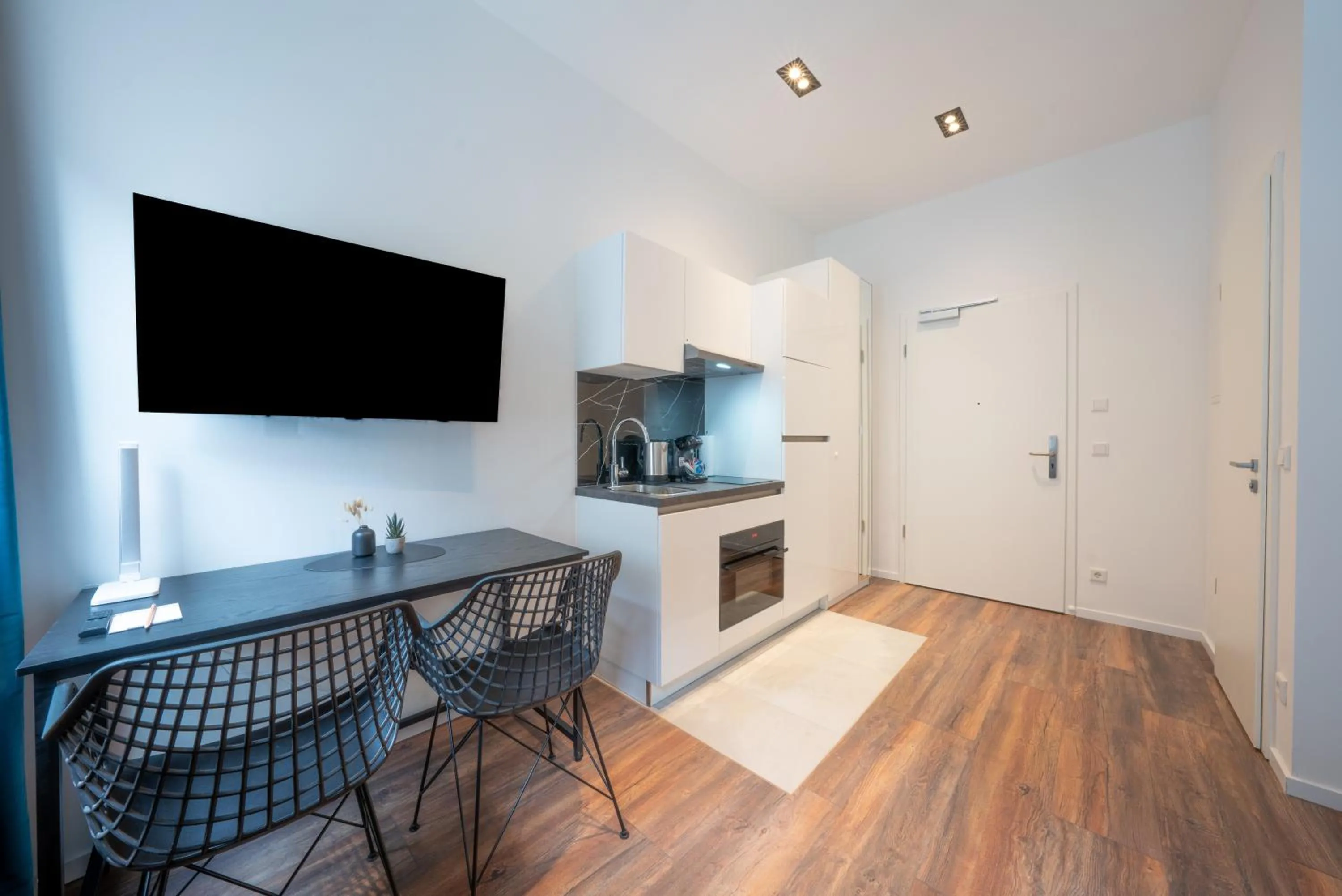 Kitchen or kitchenette in Nurban Apartments GoHo