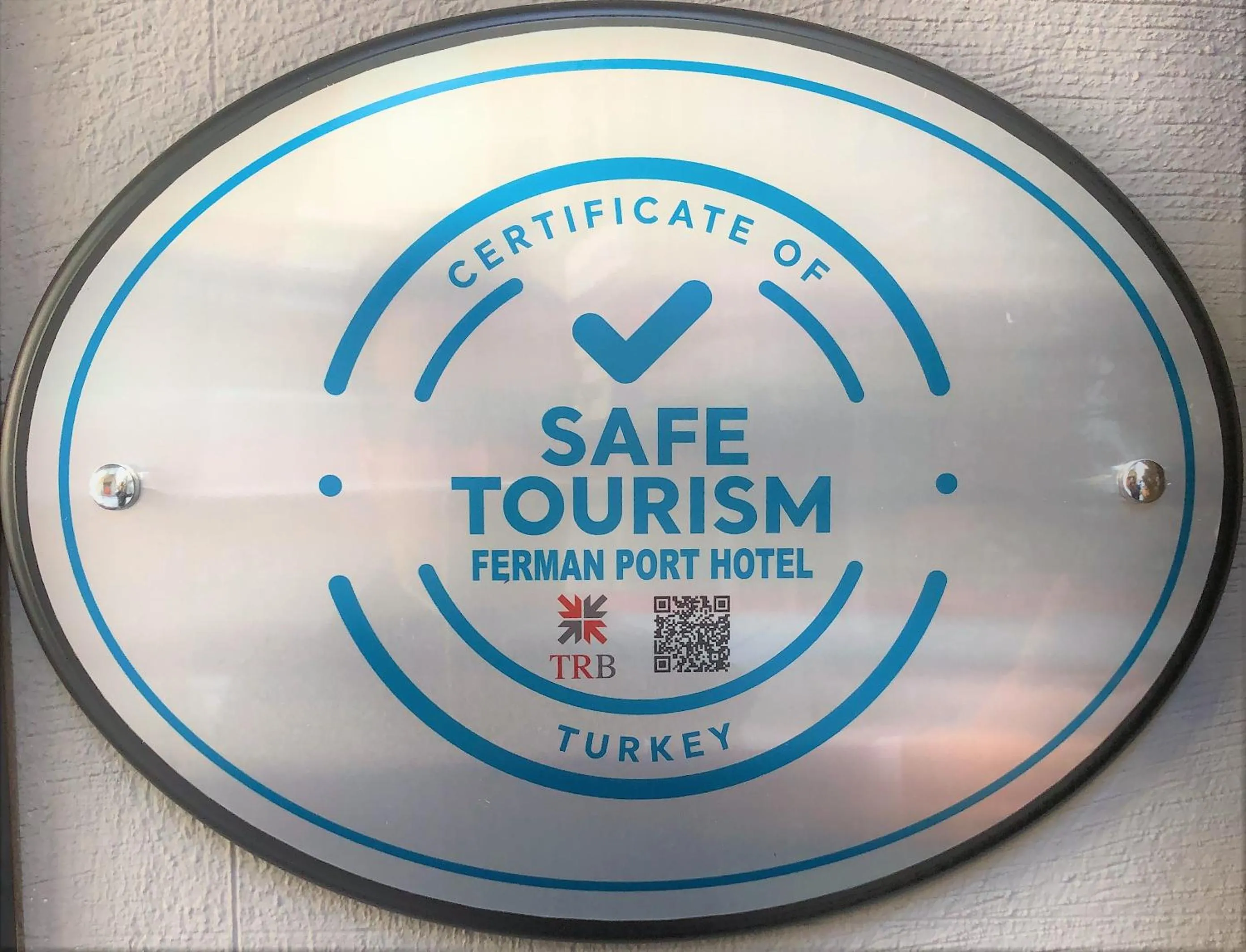 Certificate/Award in Ferman Port Hotel - Special Category