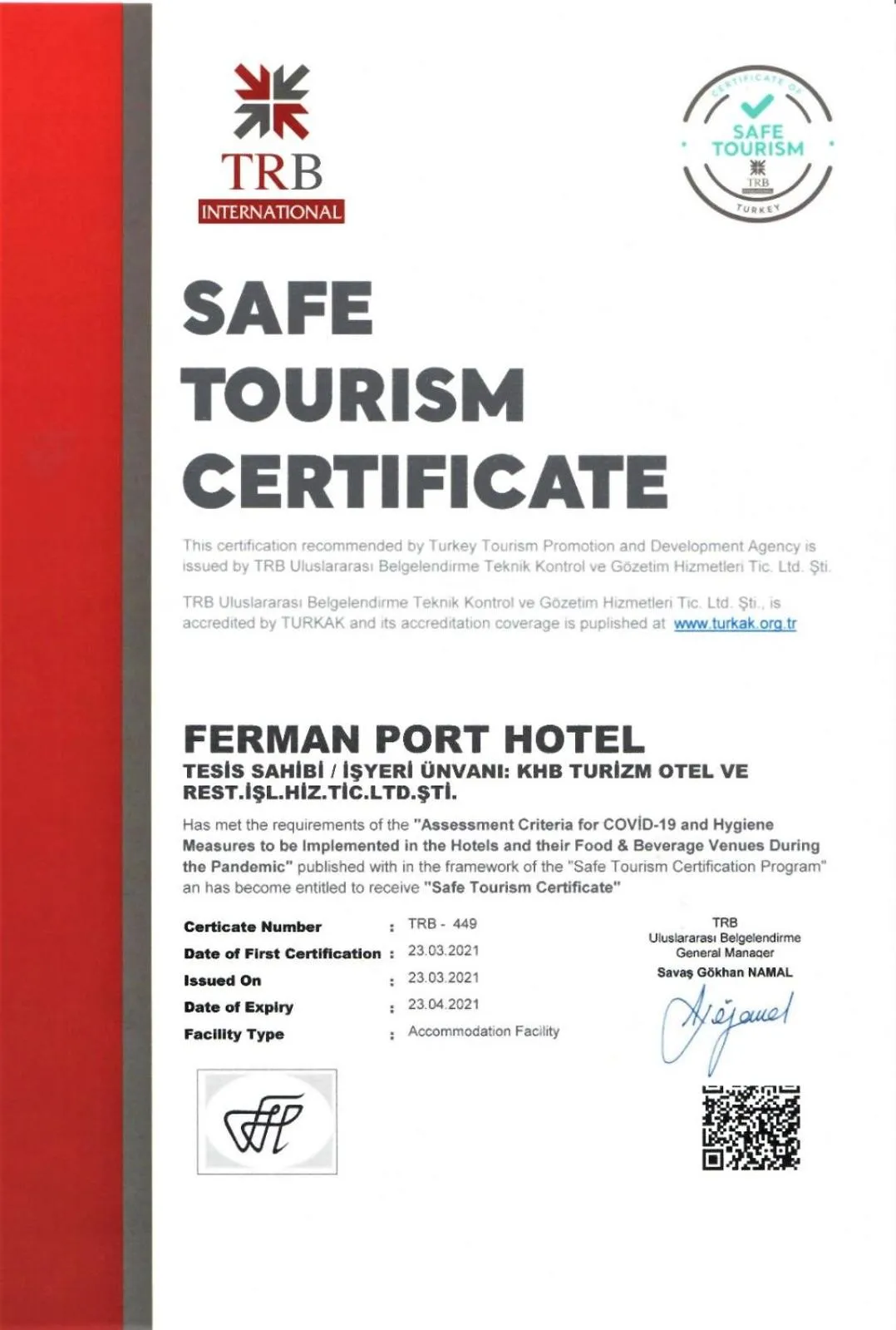Property building in Ferman Port Hotel - Special Category