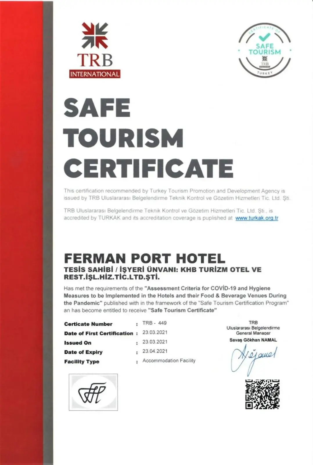 Property building in Ferman Port Hotel - Special Category Property building in Ferman Port Hotel - Special Category