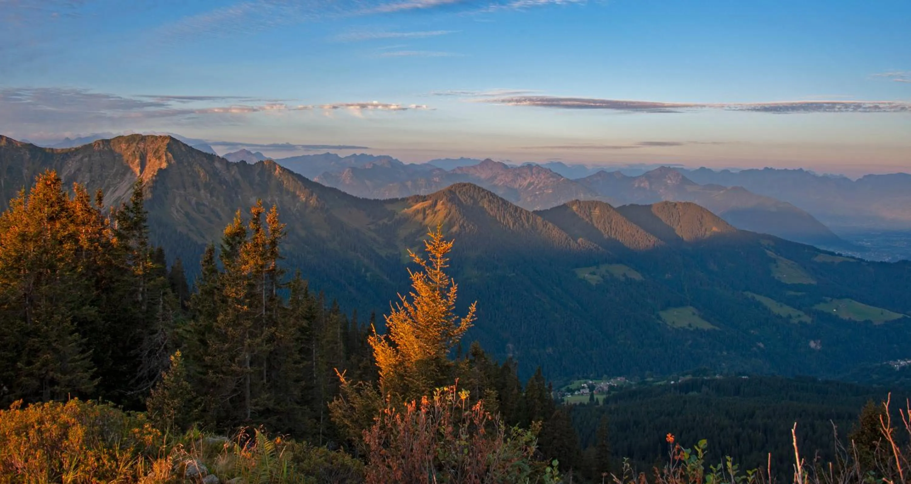 Natural landscape in JUFA Hotel Laterns - Klangholzhus