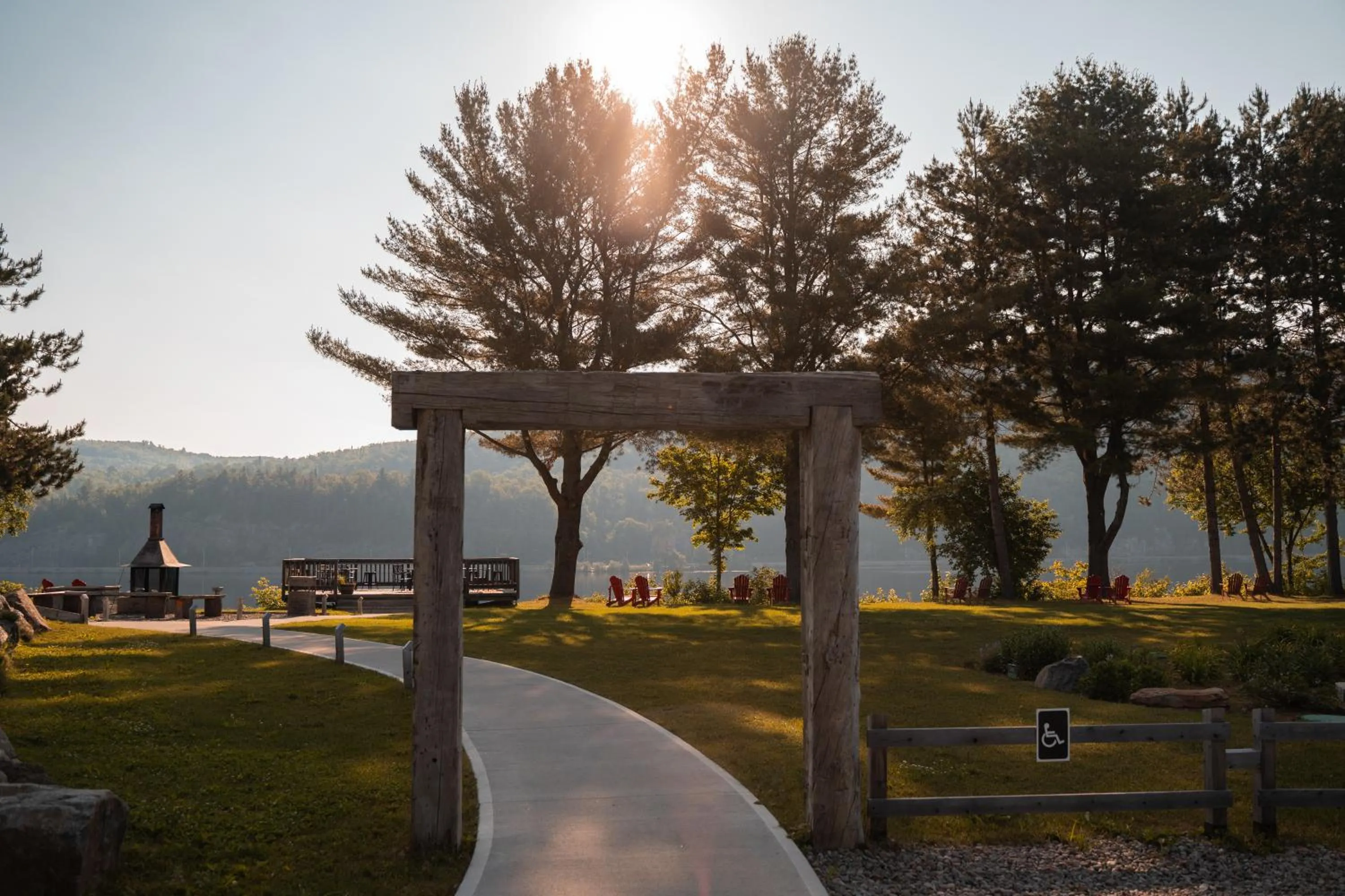 Nearby landmark in Le 2800 du Parc