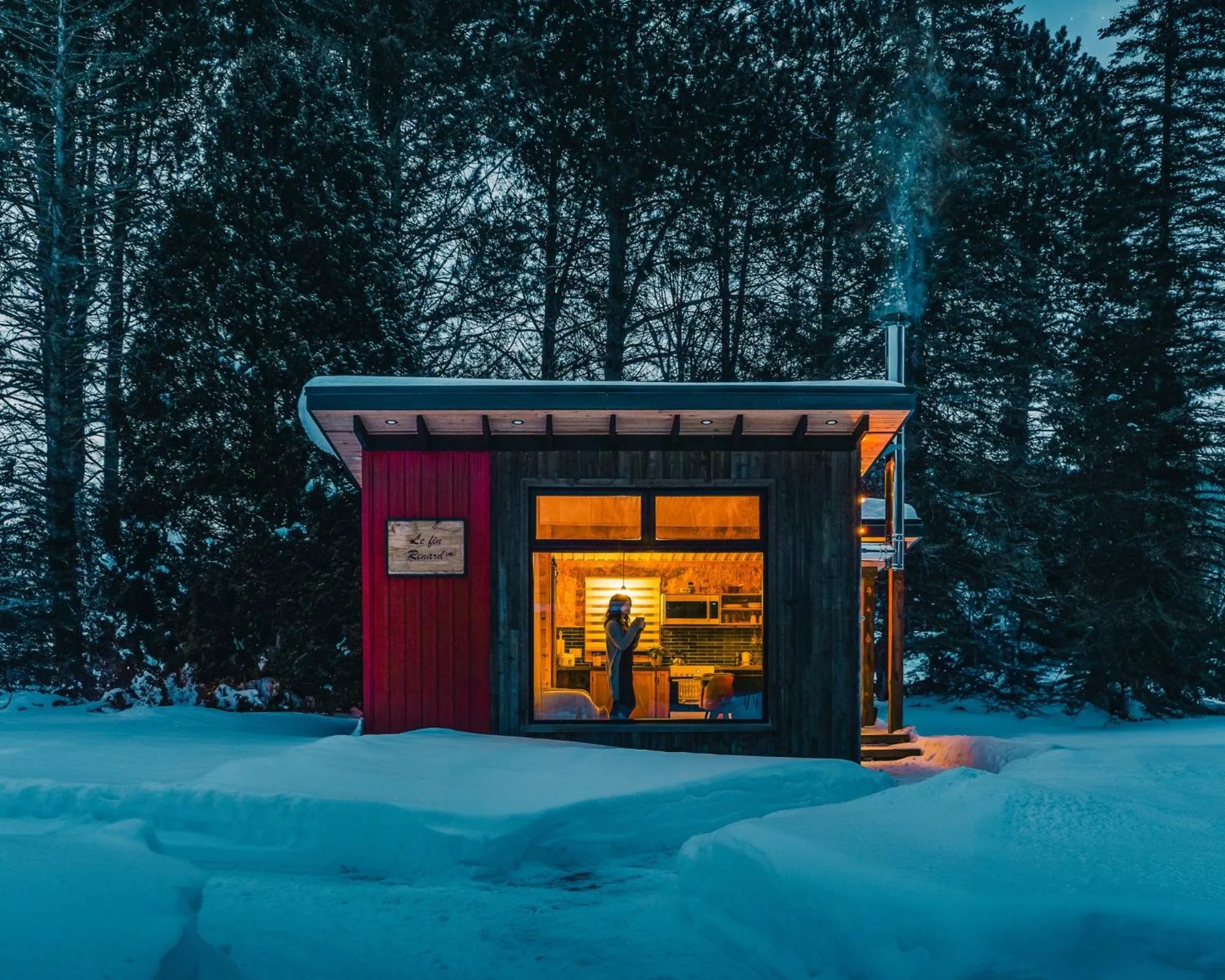 Winter in Le 2800 du Parc