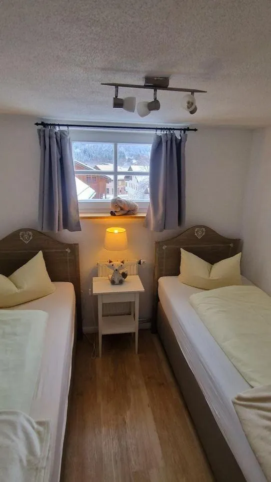 Bedroom, Bed in Hotel Ferienhaus Fux