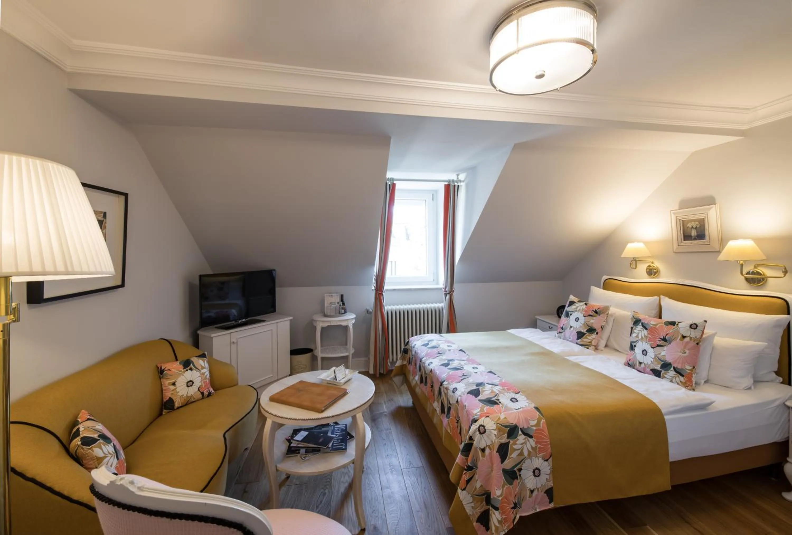 Bed in Hotel Der Kleine Prinz