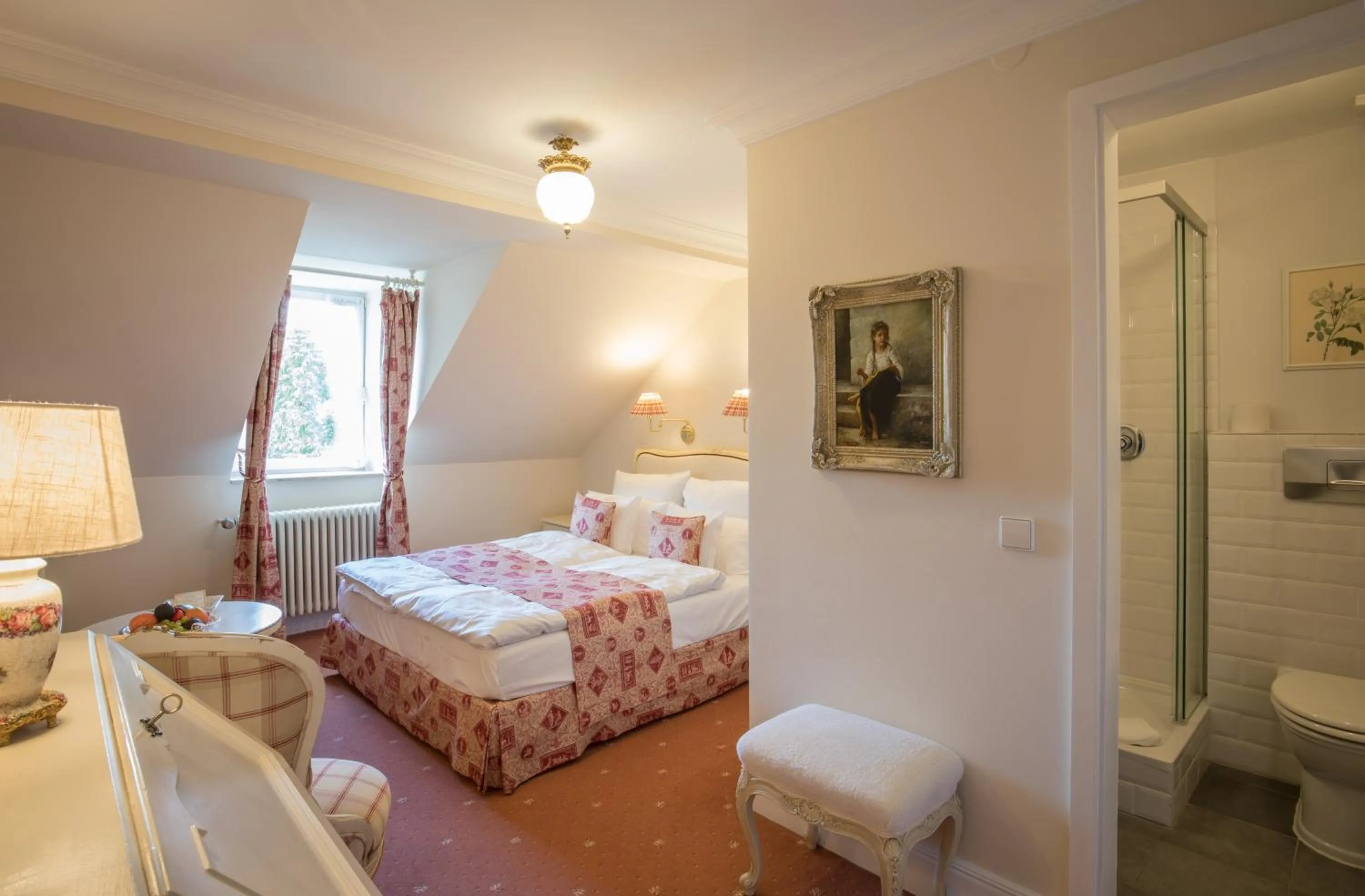 Bed in Hotel Der Kleine Prinz