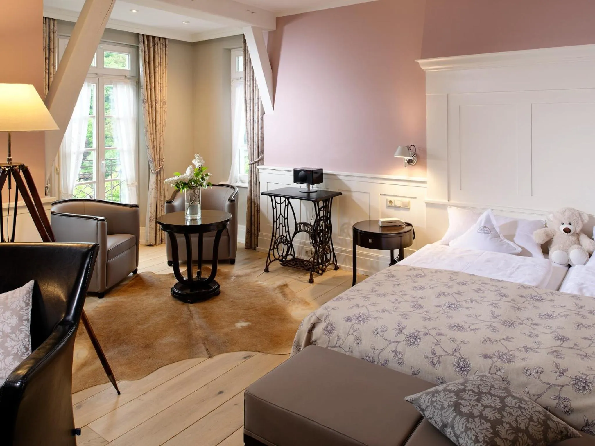 Photo of the whole room, Bed in Landhotel Zum Bären