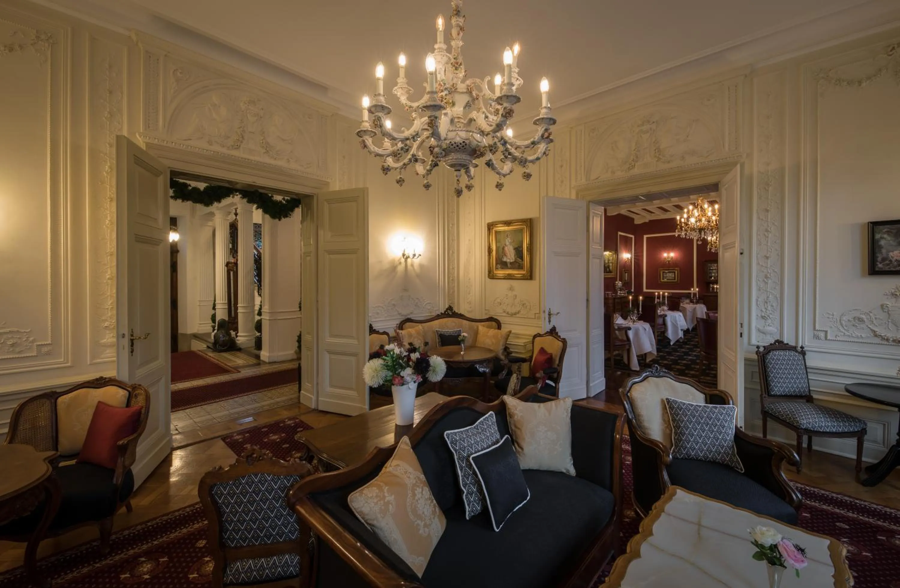 Lobby or reception in Hotel Belle Epoque