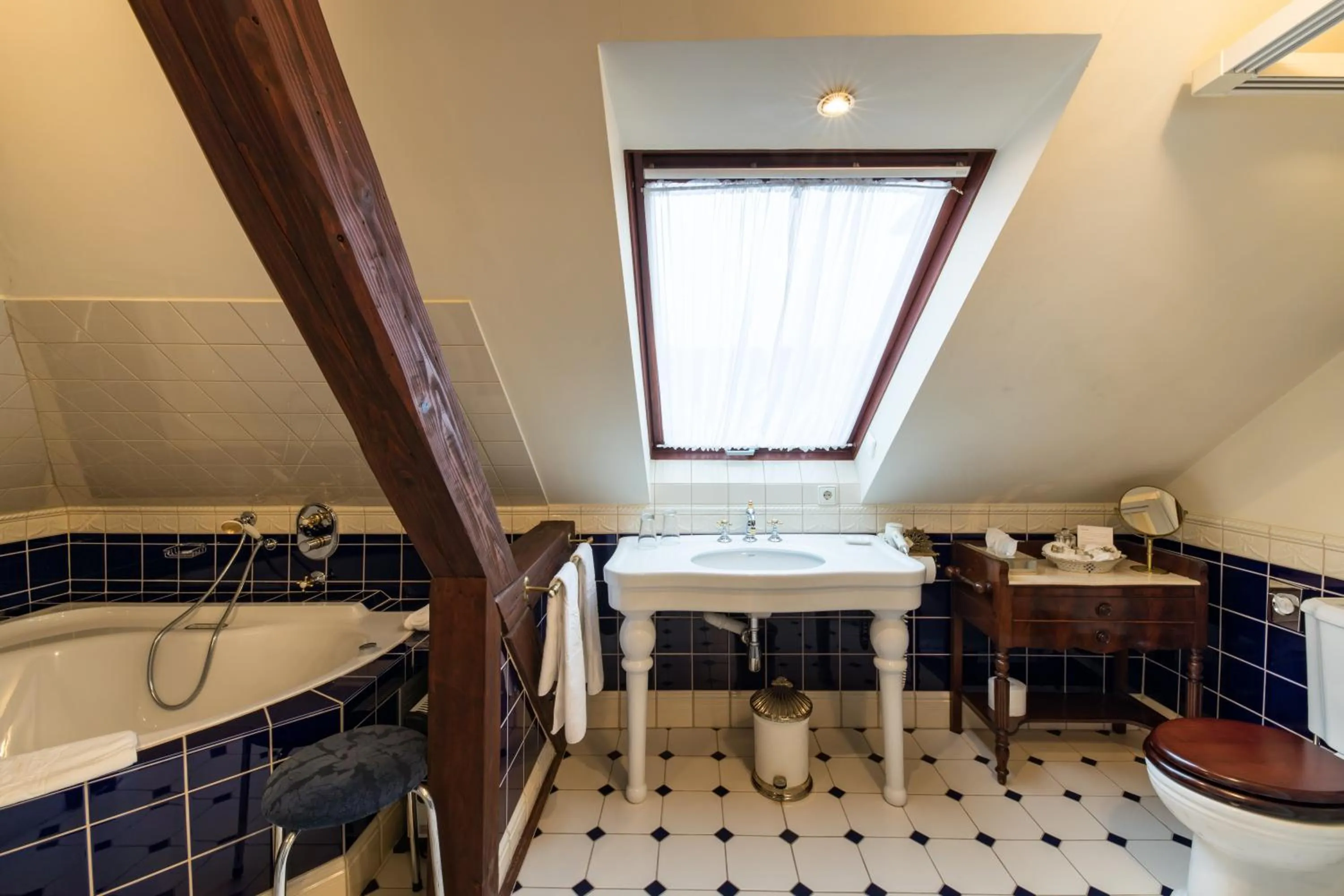 Toilet in Hotel Belle Epoque