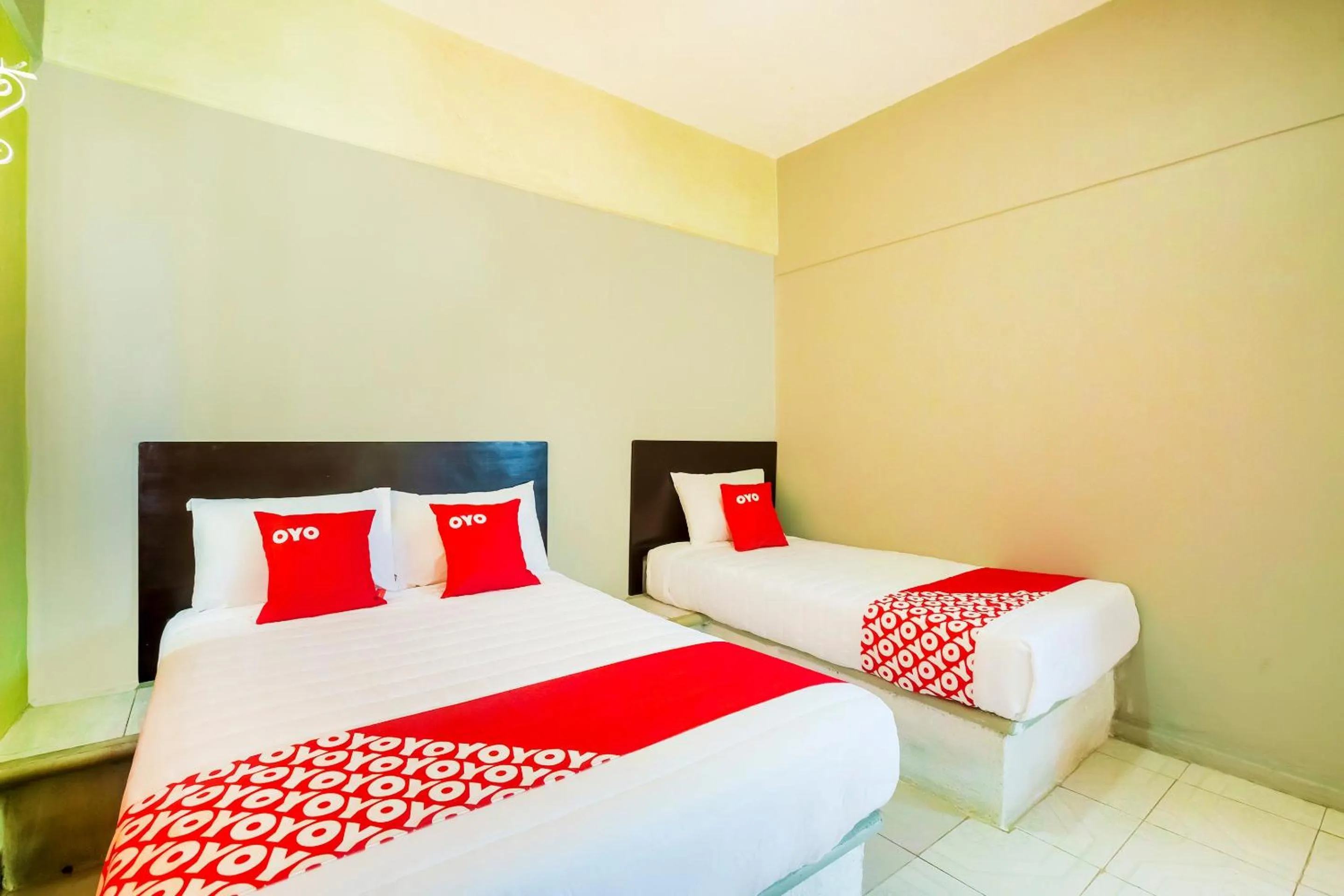 Bedroom, Bed in OYO Hotel Rey David, Oaxaca