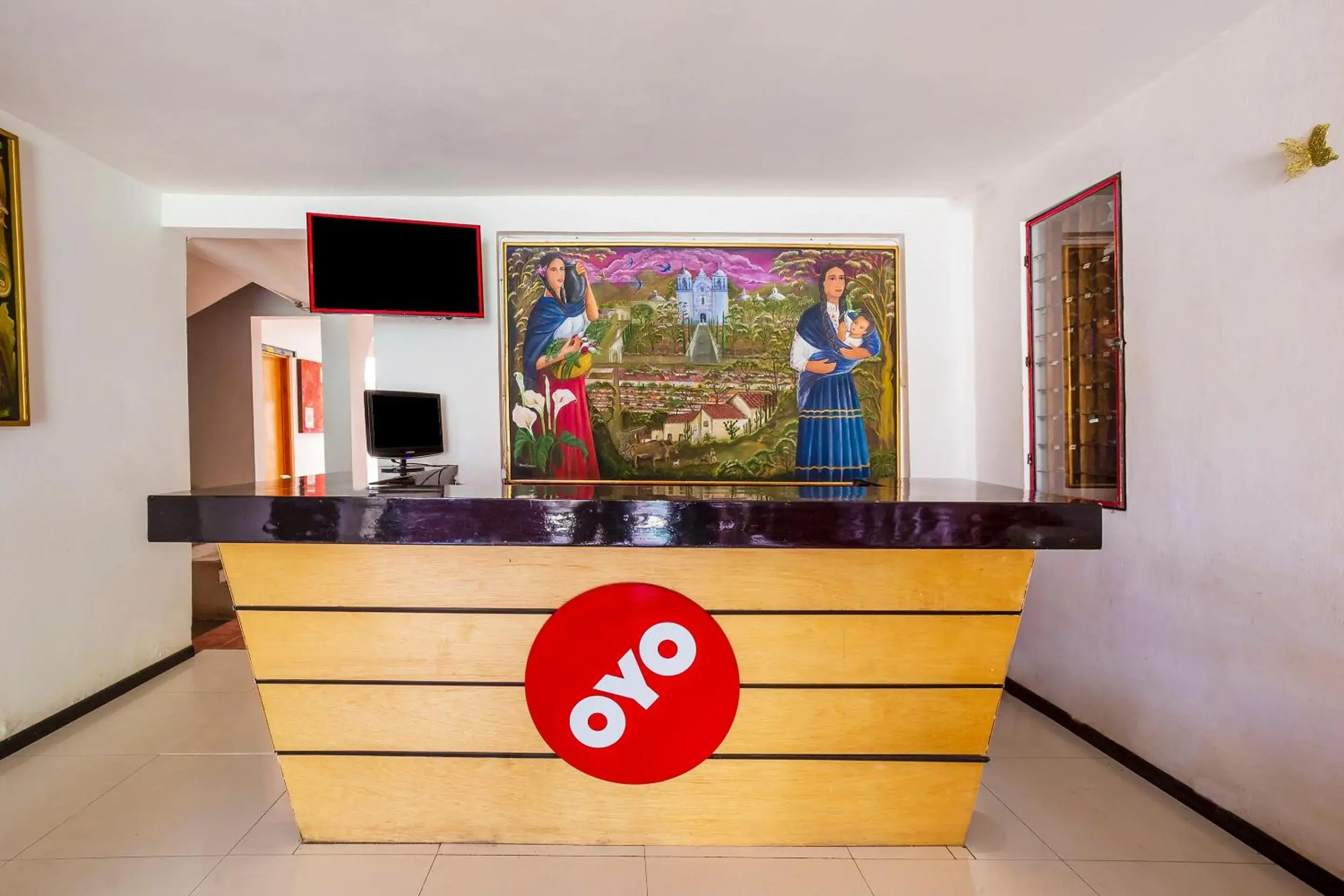 Lobby or reception in OYO Hotel Rey David, Oaxaca Lobby or reception in OYO Hotel Rey David, Oaxaca